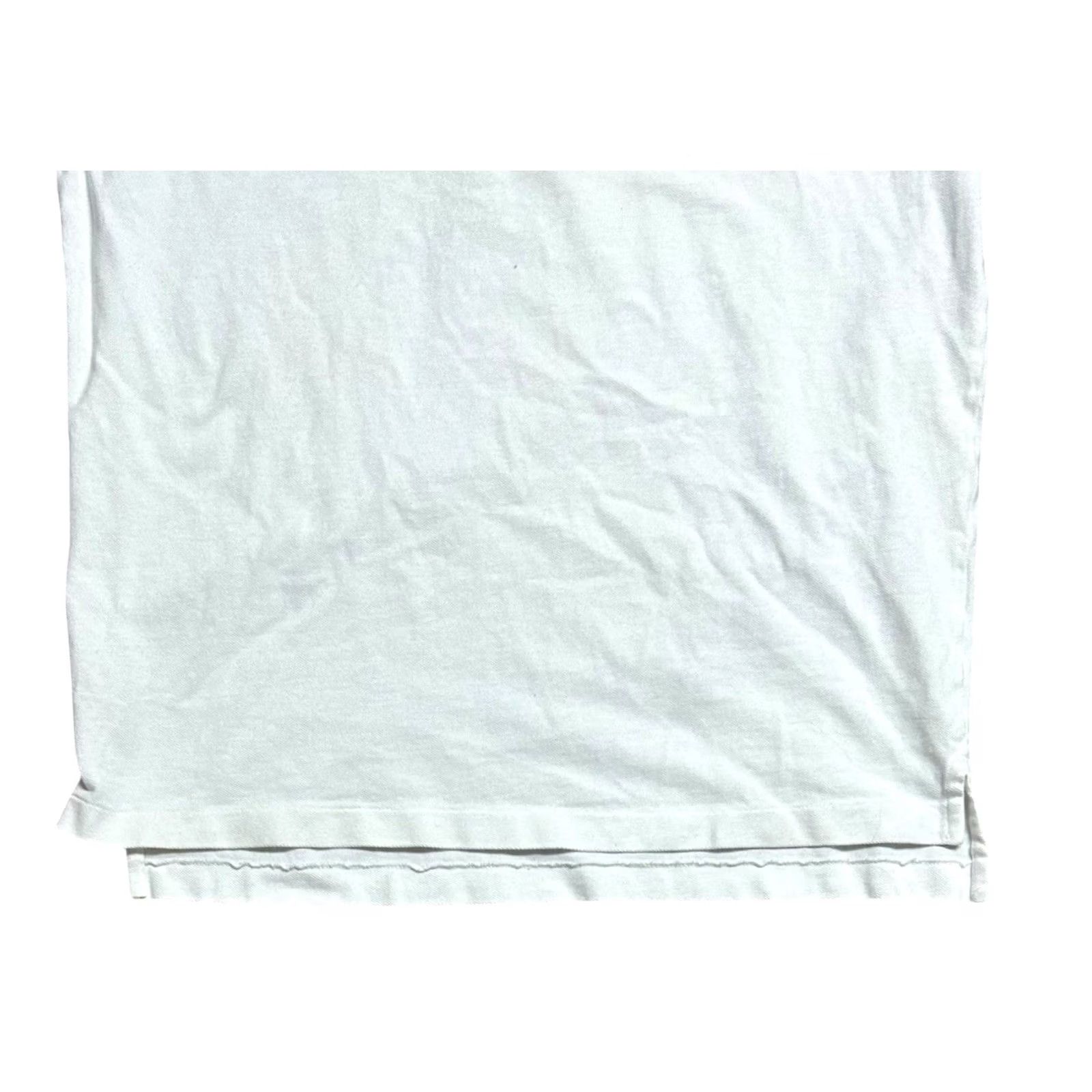Vintage US Polo Assn Polo Shirt Short Sleeve White Large Womens Golf Polo Shirt Regular Fit 100% Cotton Size L / US 10 / IT 46 - 4 Thumbnail