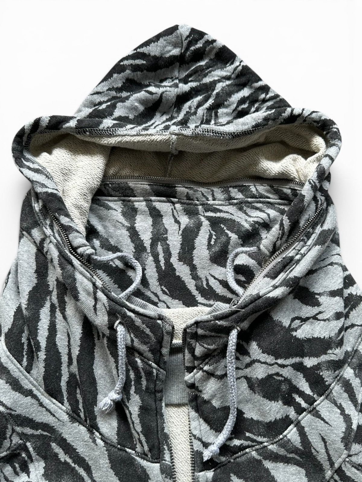 Japanese Brand 00's HEAVEN AND EARTH Bono zipper sweater Size US M / EU 48-50 / 2 - 8 Thumbnail
