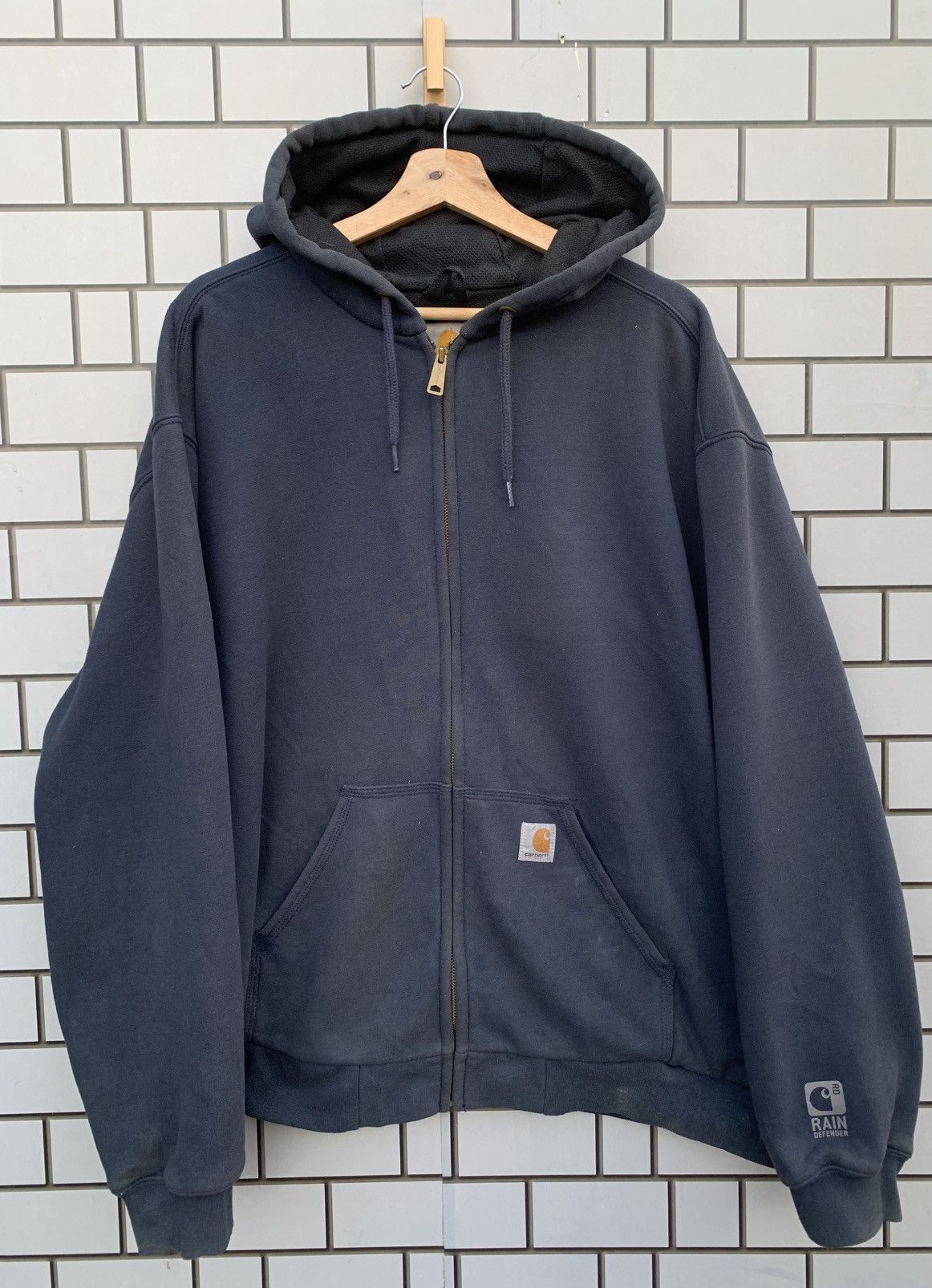 Carhartt Vintage Carhartt Hoodie Oversized Jacket Size US XXL / EU 58 / 5 - 1 Thumbnail