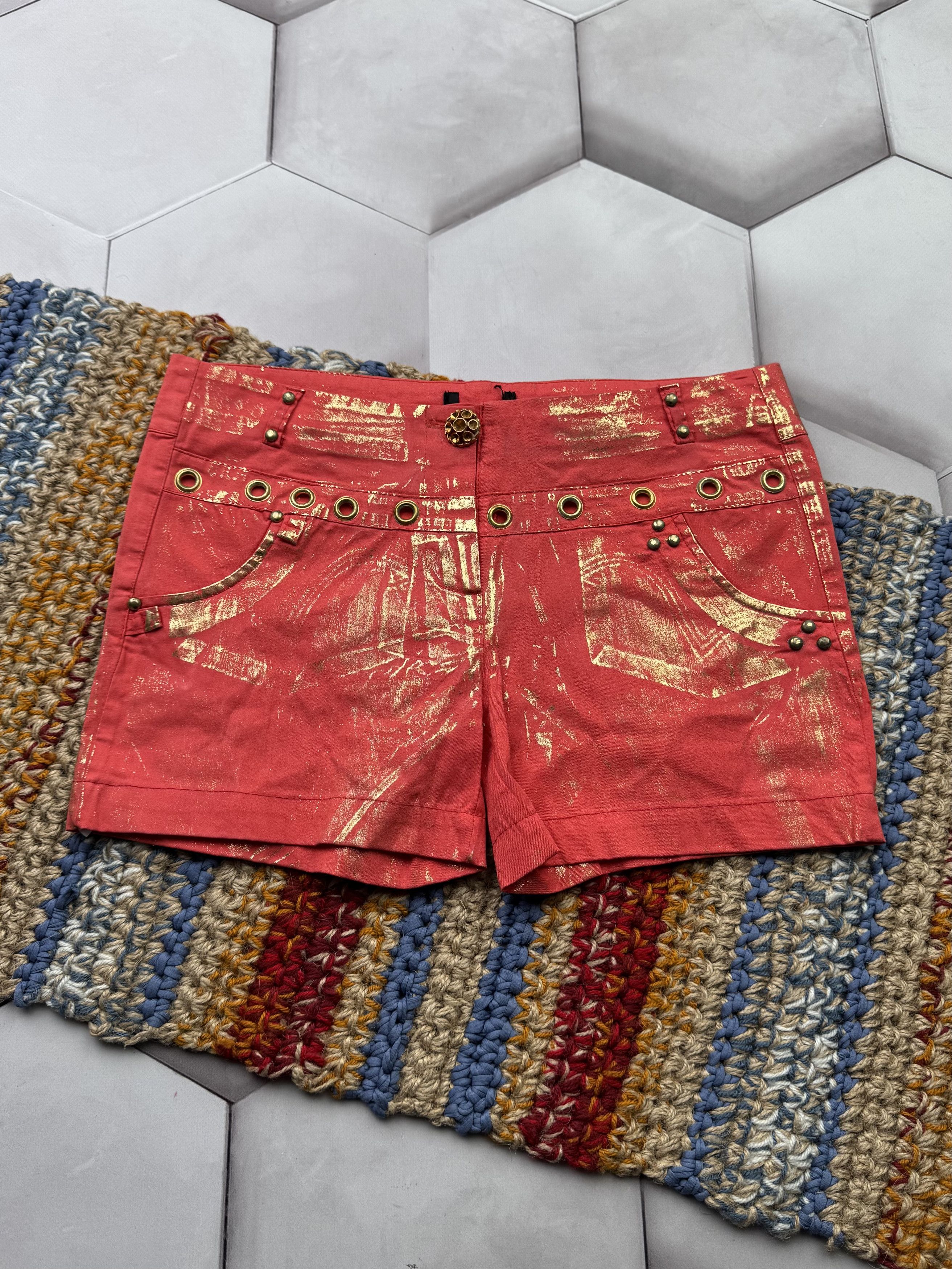 Japanese Brand Vintage Mini Shorts Size 27" / US 4 / IT 40 - 1 Thumbnail