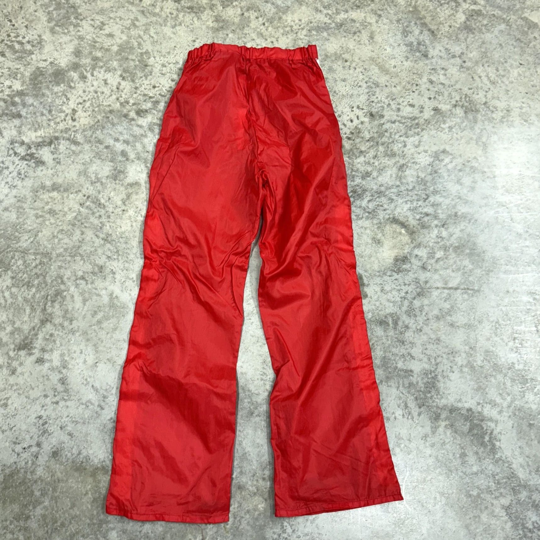 Kappa VINTAGE Kappa Sport Track Pants Mens 50 Red Made In Italy Zip Hems Logo Tape 90s Size US 34 / EU 50 - 7 Thumbnail
