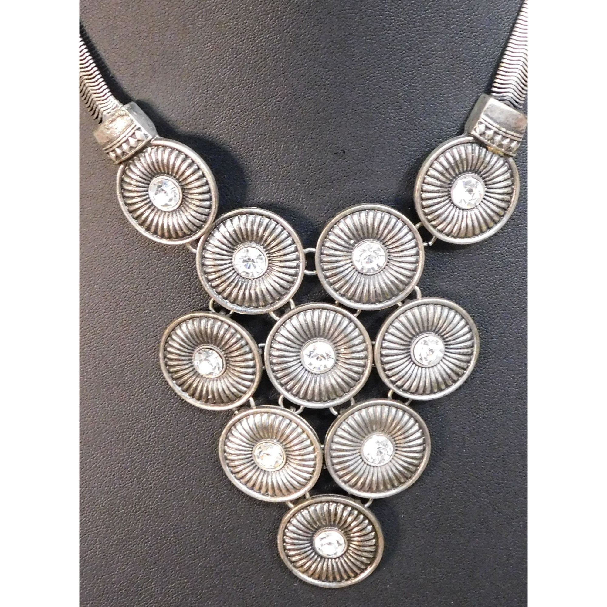 Other Space Age Brutalist Gemmed Statement Necklace Size ONE SIZE - 6 Thumbnail