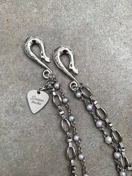 VIBE Riruuko x Endo 2 Layer Natural Echo Pearled Wallet Chain Size ONE SIZE - 8 Thumbnail