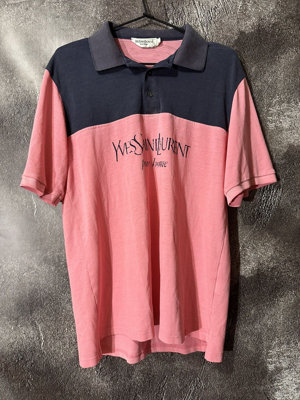 Yves Saint Laurent Vintage Yves Saint Laurent YSL Big Logo Size US L / EU 52-54 / 3 - 1 Thumbnail