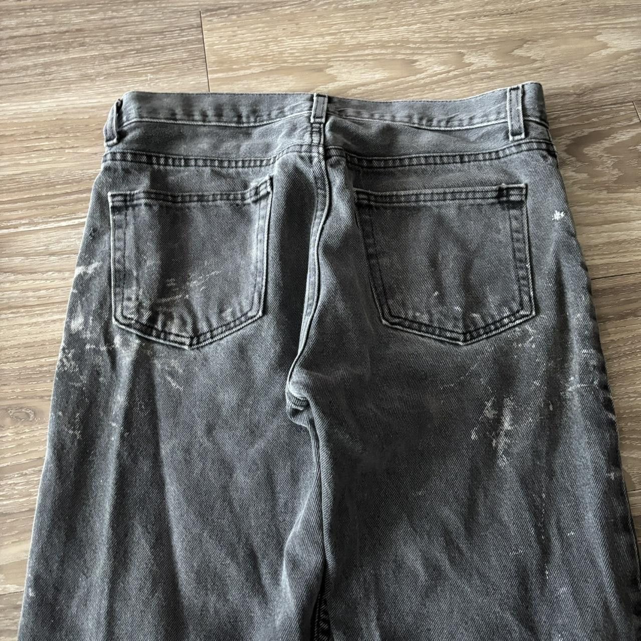Vintage Crazy Vintage Y2K/2000s Grunge Faded Black Denim Jeans! 30x30 Size US 30 / EU 46 - 7 Thumbnail