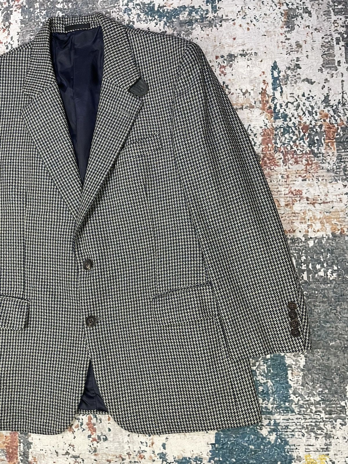 Burberry Burberry London Wool Tweed Single Breasted Double Slit Size US M / EU 48-50 / 2 - 4 Thumbnail
