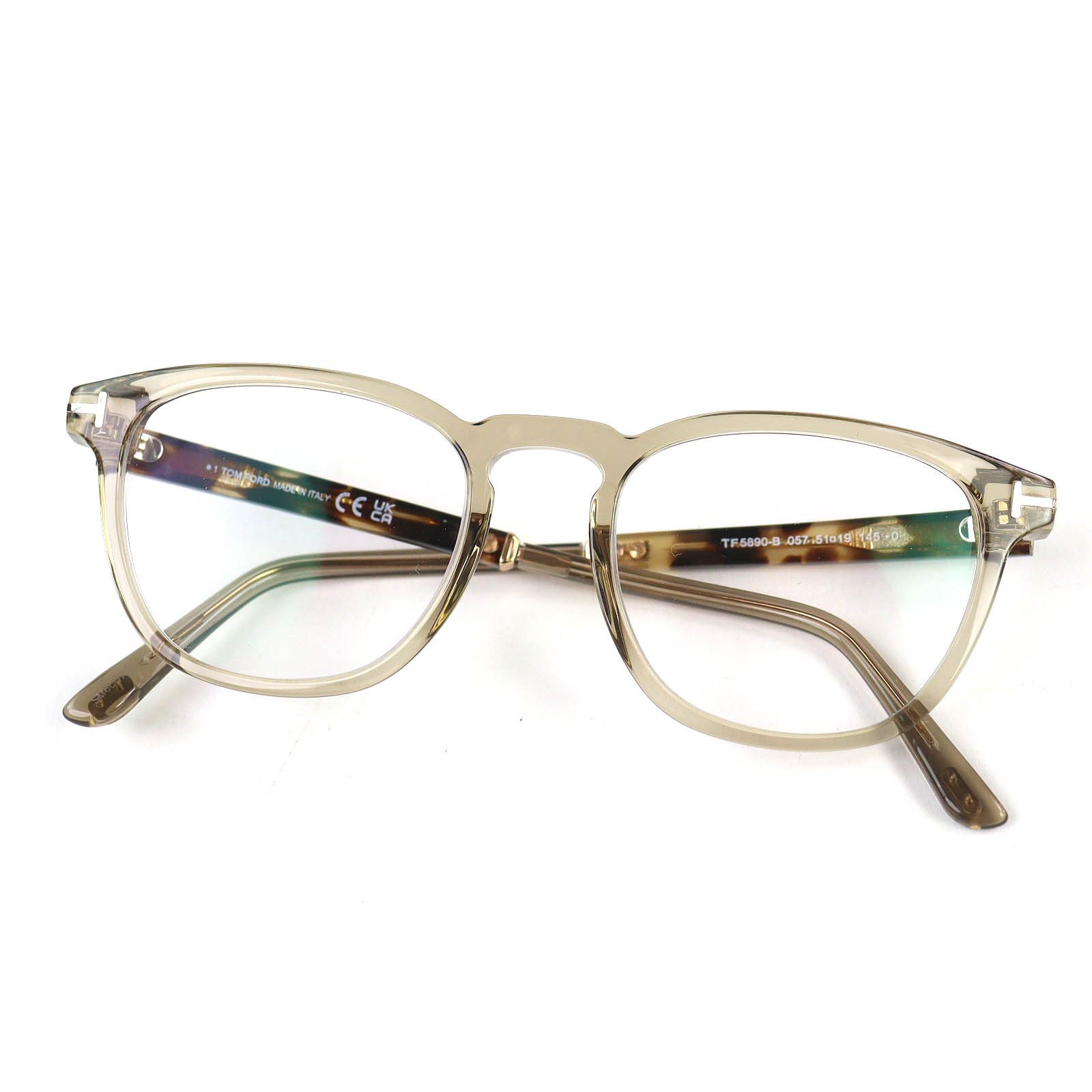 Tom Ford Tom Ford TOM FORD Glasses Frame Plastic / Synthetic Glasses TF5890-B DUTY FREE for USA Size ONE SIZE - 1 Thumbnail