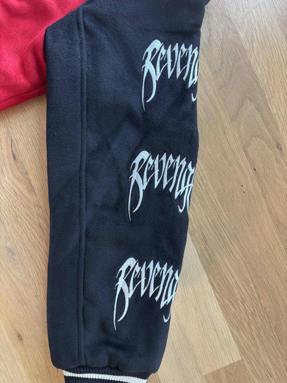 Revenge Revenge Red Varsity Skull Jacket Size US M / EU 48-50 / 2 - 6 Thumbnail