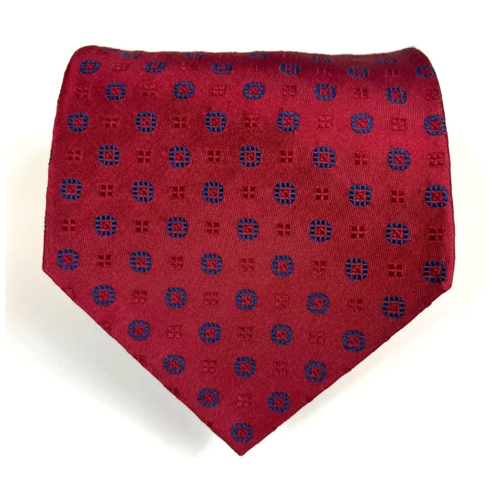 Brooks Brothers Brooks Brothers Silk Tie Geometric Foulard Handmade in Italy Men’s Red 59.75" 4" Width Classic Length Designer Tie N/A Womens Mens? (Gender at end) Size ONE SIZE - 2 Thumbnail