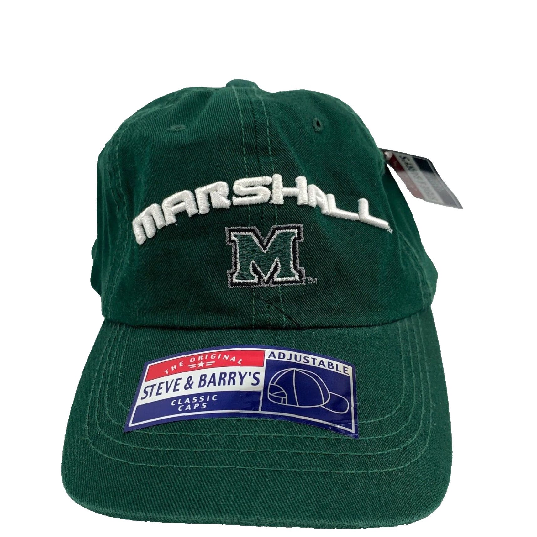 Vintage Steve & Barry's Marshall Hat Men Green Adjustable NWT Size ONE SIZE - 2 Thumbnail