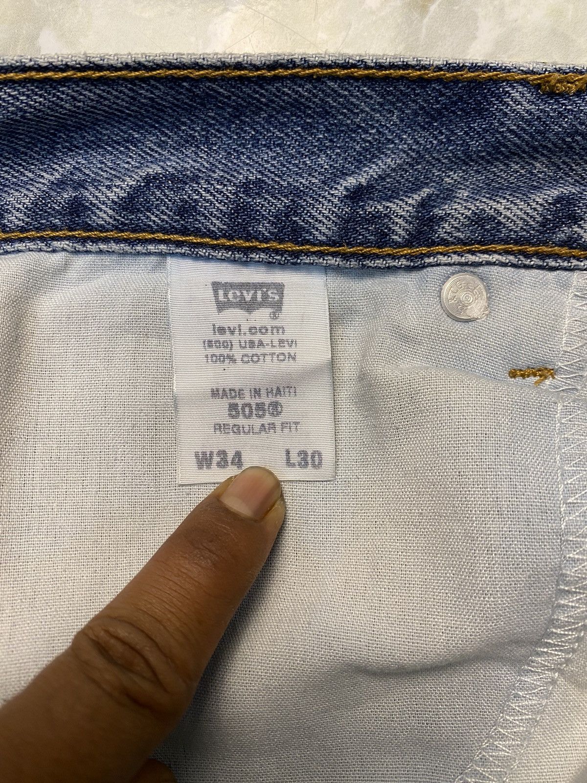 Levi's LEVIS 505 REGULAR FIT Size US 34 / EU 50 - 13 Thumbnail
