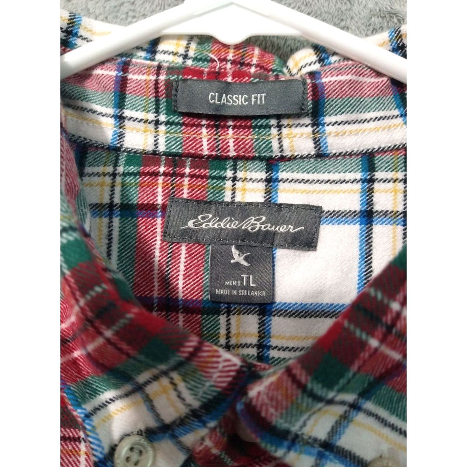 Eddie Bauer Eddie Bauer Shirt Mens LT Plaid Flannel Long Sleeve Button Down 3-Pack Size US L / EU 52-54 / 3 - 7 Thumbnail