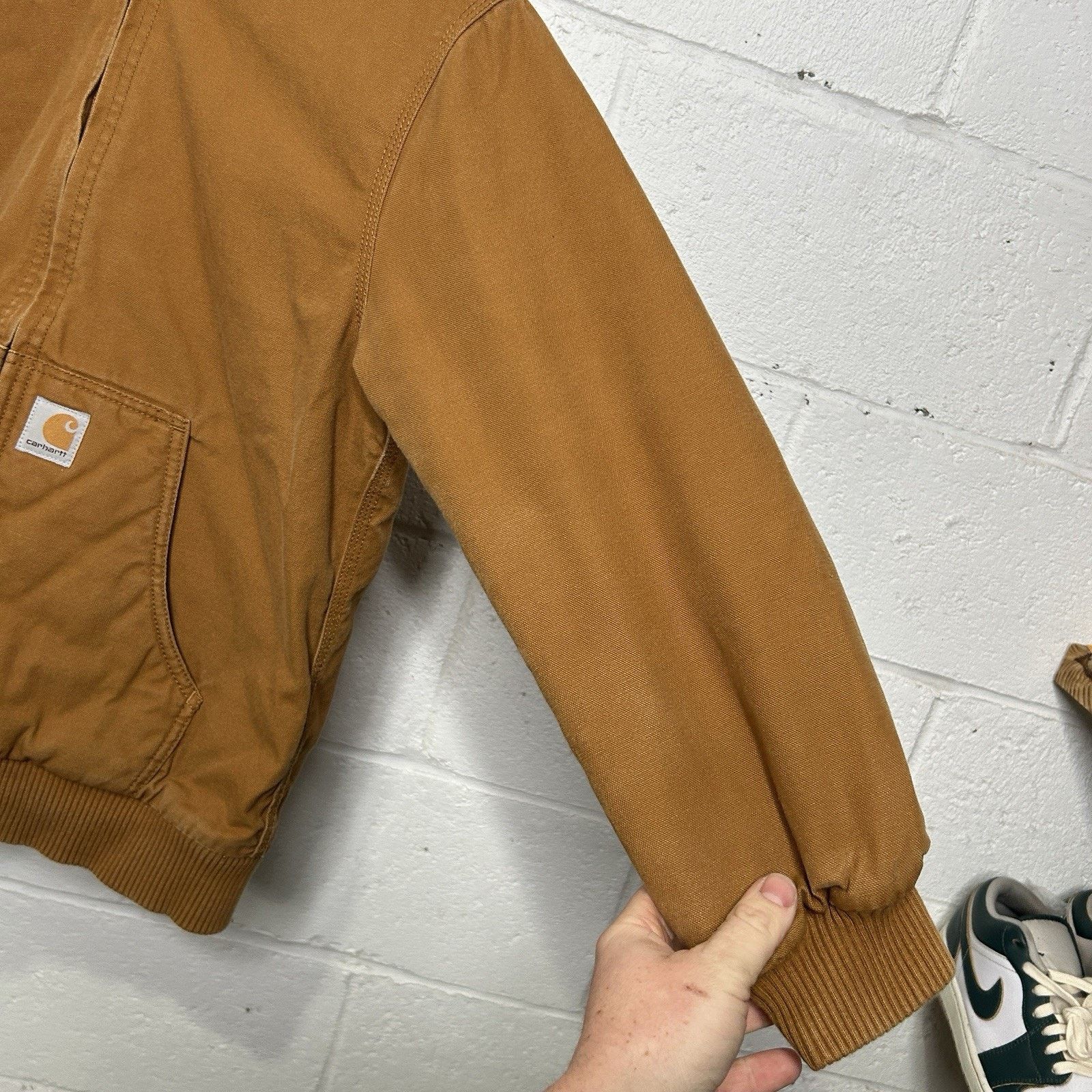 Carhartt Y2K Carhartt Quilt-Lined Active Jacket “Light Brown" Size S / US 4 / IT 40 - 10 Thumbnail