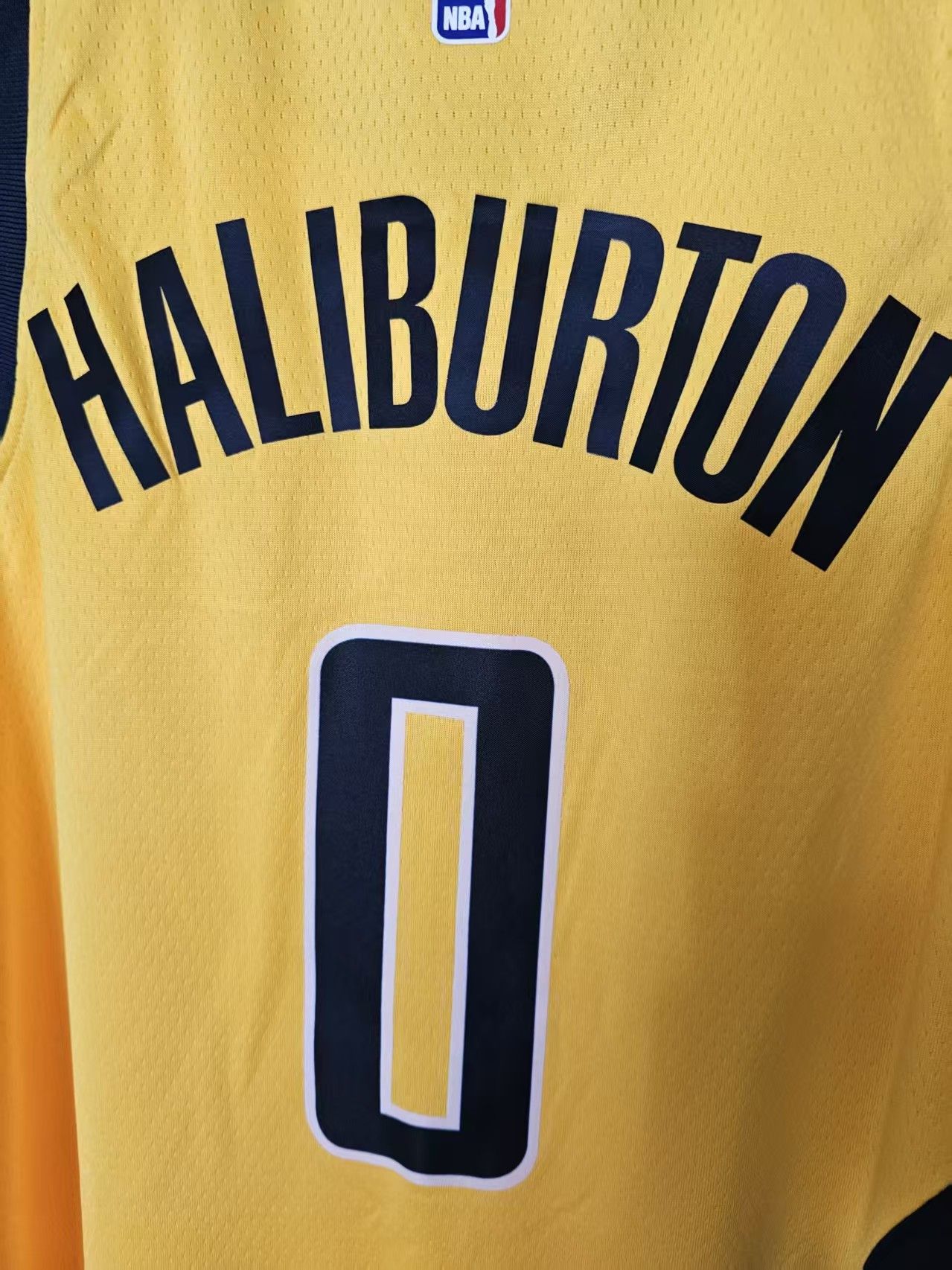 NBA Indiana Pacers 0 Tyrese Haliburton Jersey Yellow Size US M / EU 48-50 / 2 - 4 Thumbnail