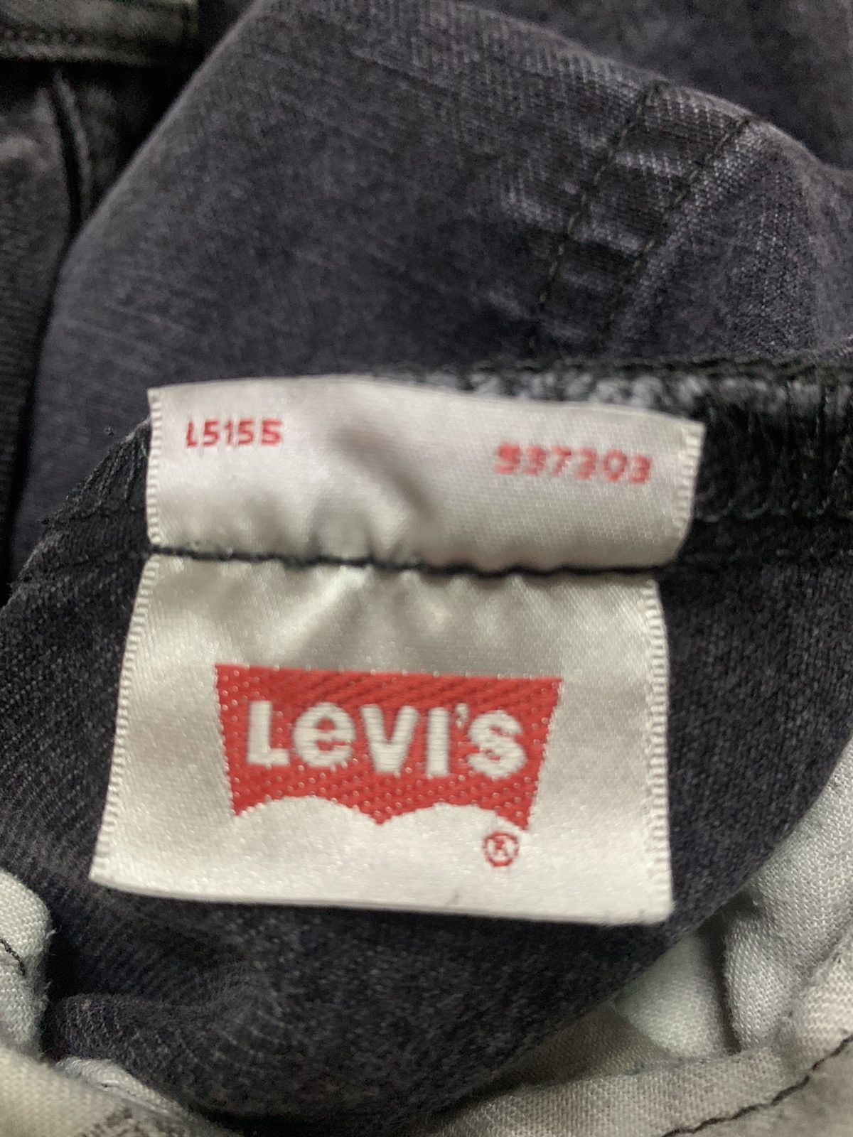 LVC × Levi's × Vintage Vintage Levis 501 faded super black distressed jeans pants Size US 34 / EU 50 - 12 Thumbnail