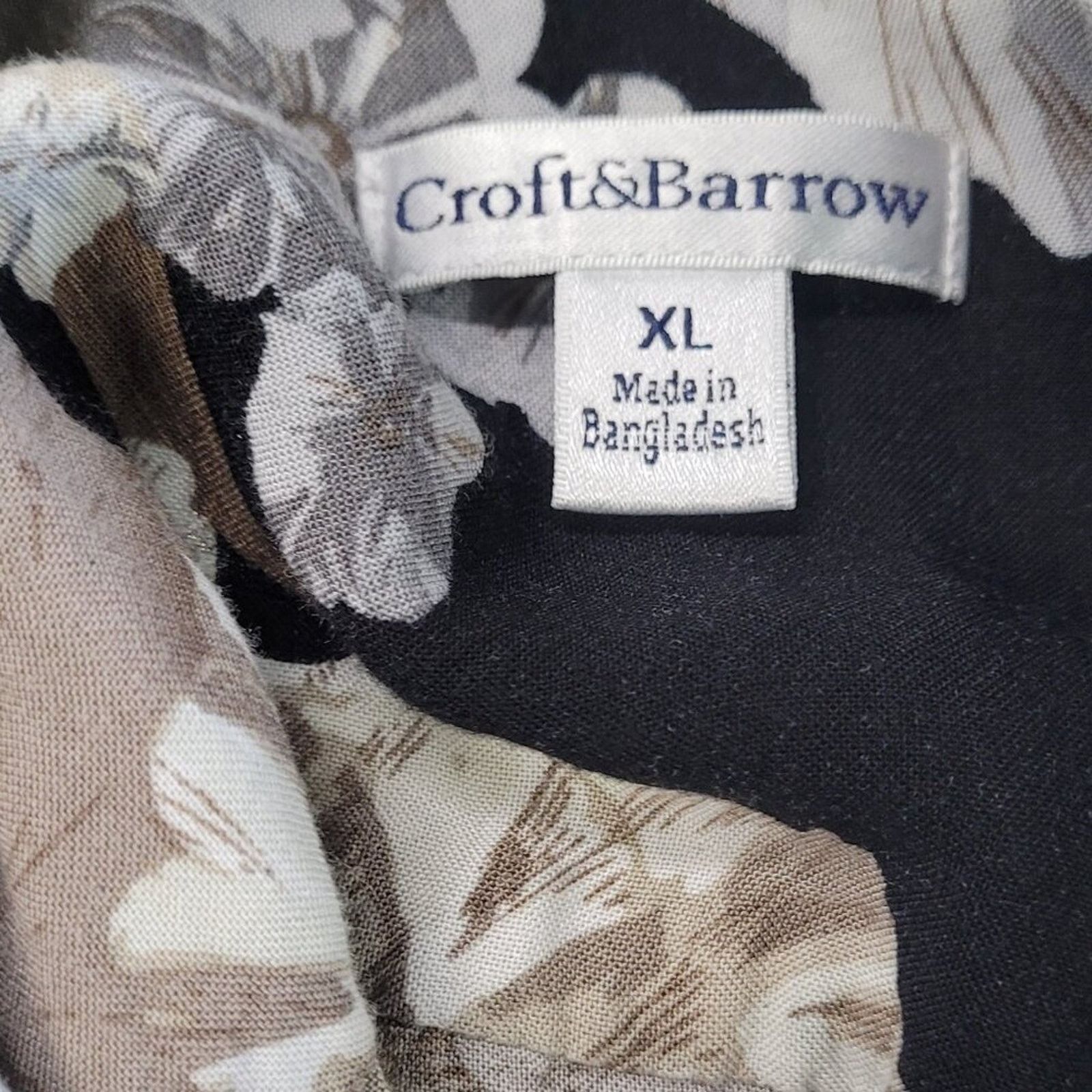 Croft & Barrow CROFT & BARROW HAWAIIAN SHIRT Size US XL / EU 56 / 4 - 3 Thumbnail