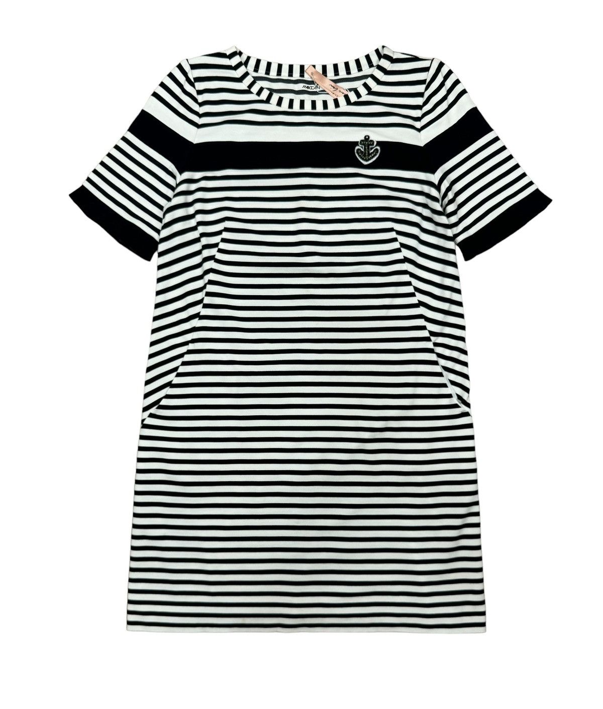 Other Marc Cain Striped Viscose Dress Sweat Nautical size 4 Size L / US 10 / IT 46 - 11 Thumbnail