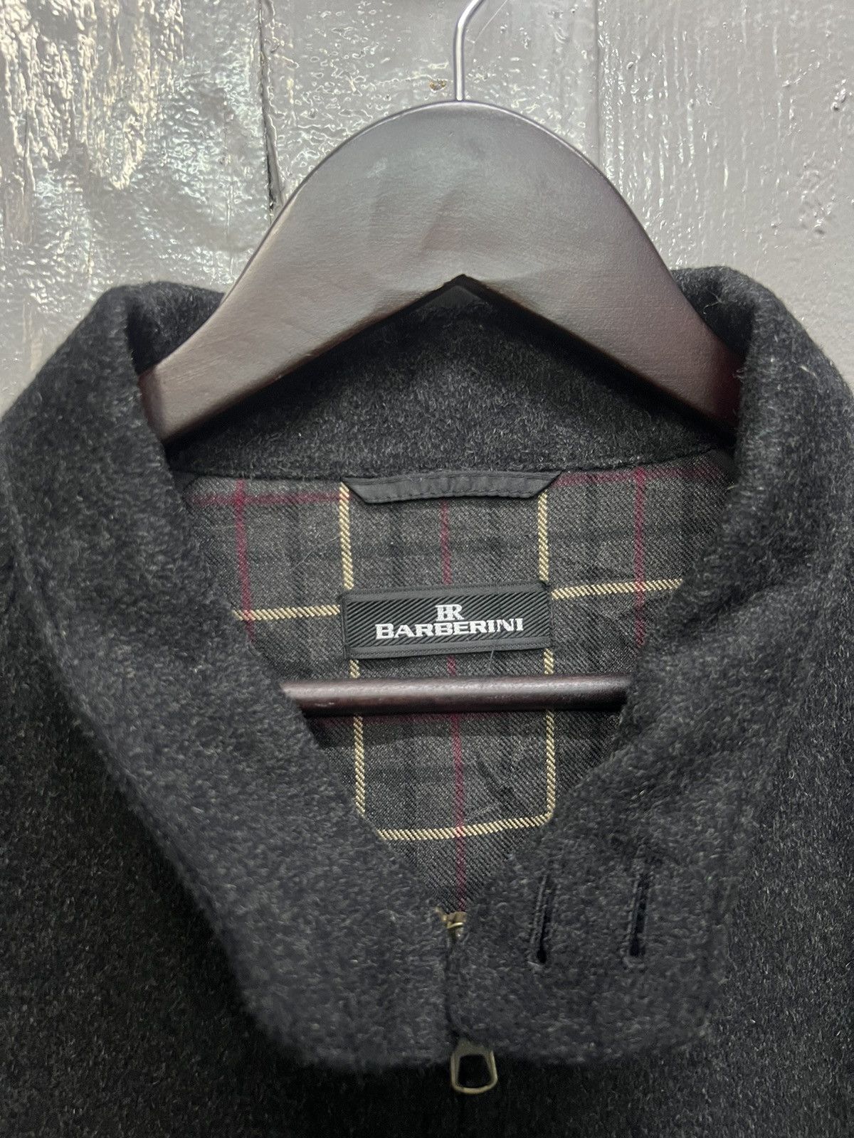 Vintage Vintage Barberini Wool Harrington Style Jacket Size US L / EU 52-54 / 3 - 6 Thumbnail