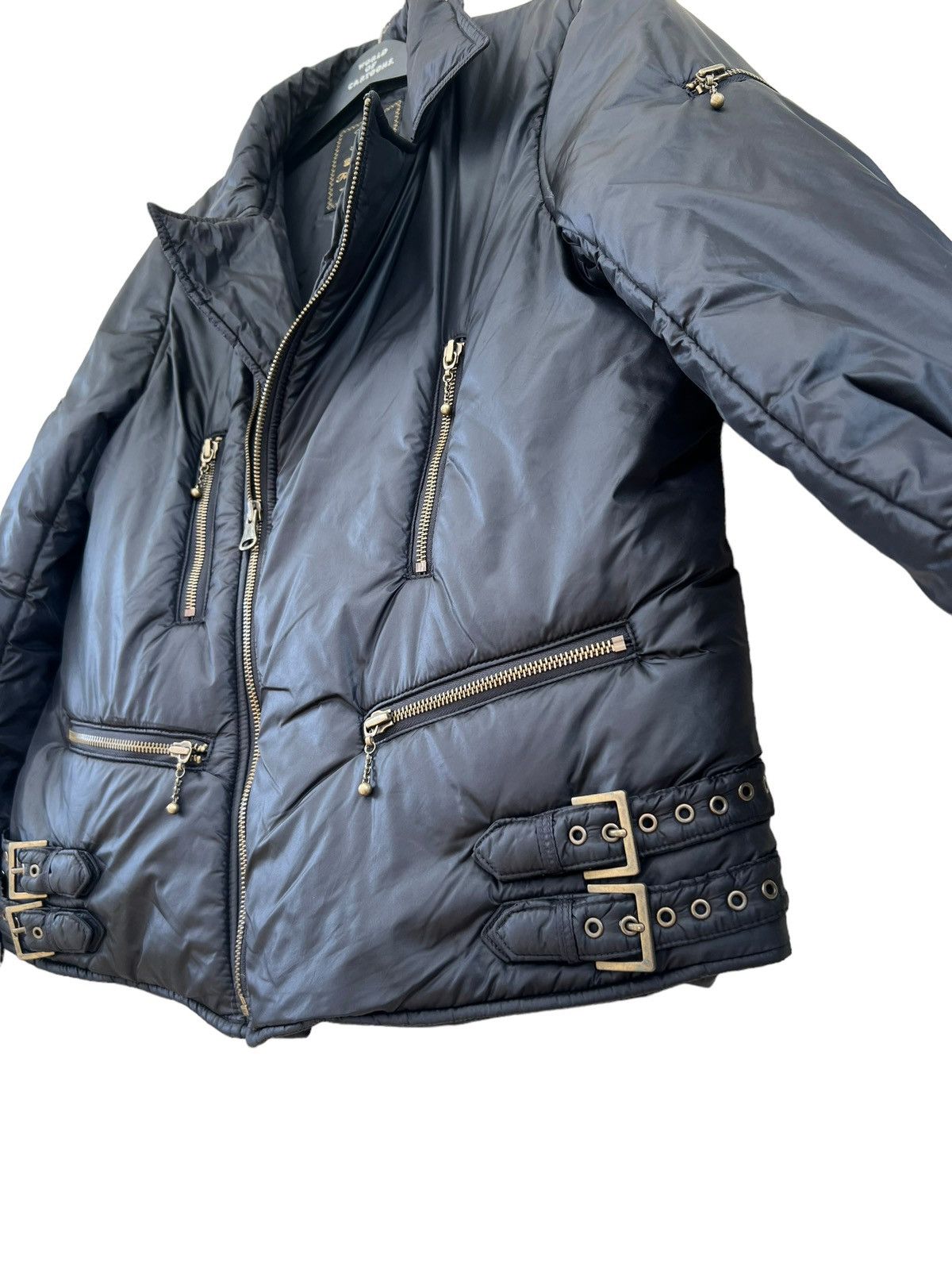 Beams Plus Vintage Beams Japan Punk Rock Motorcycle Puffer Jacket Size US M / EU 48-50 / 2 - 15 Thumbnail