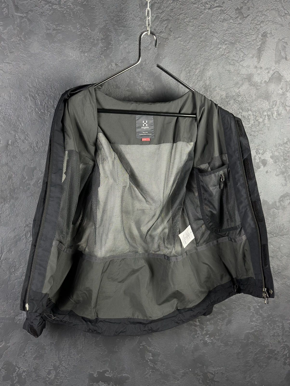Goretex × Haglofs Haglofs Jacket Gore-Tex Nylon Outdoor Jacket Size S / US 4 / IT 40 - 9 Thumbnail