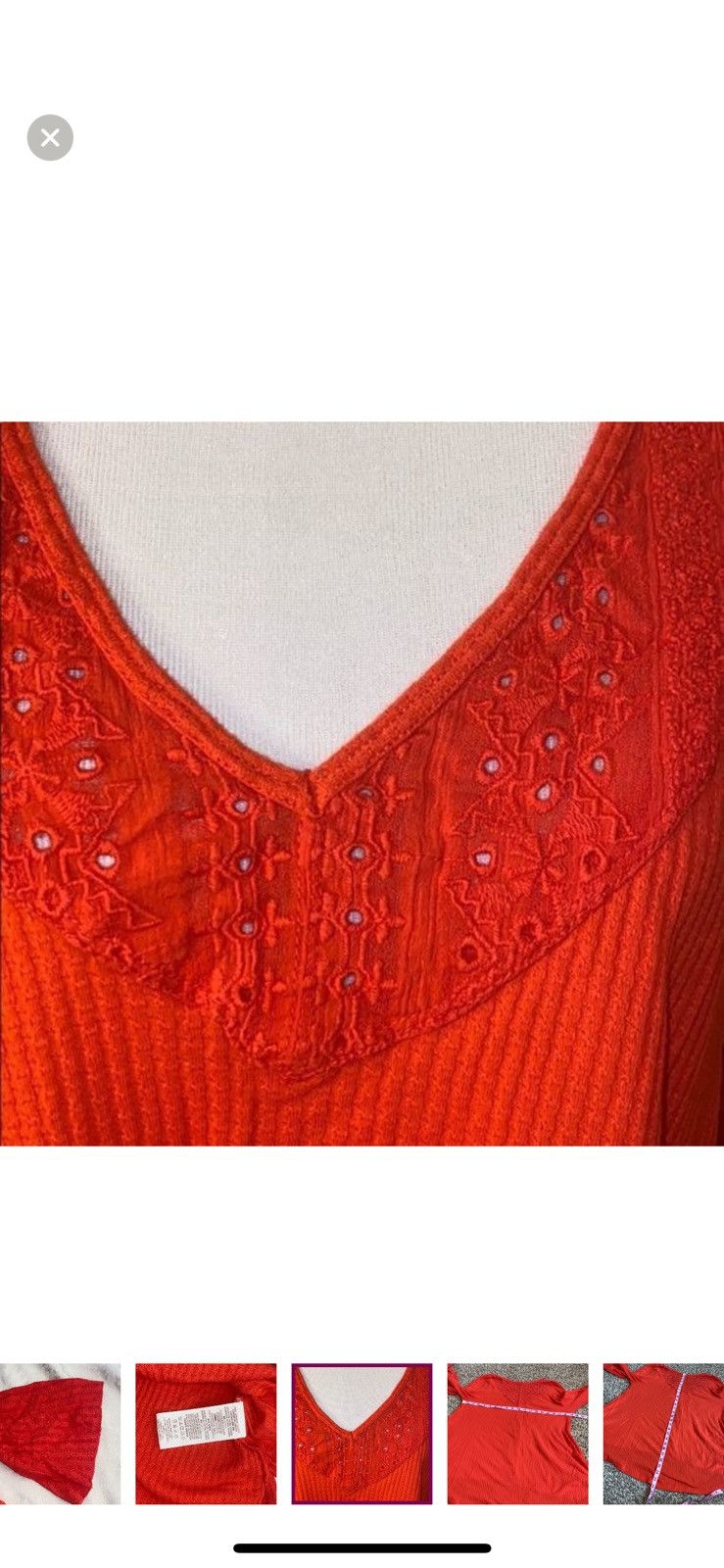 Free People Free people small Persian nights top Size S / US 4 / IT 40 - 7 Thumbnail