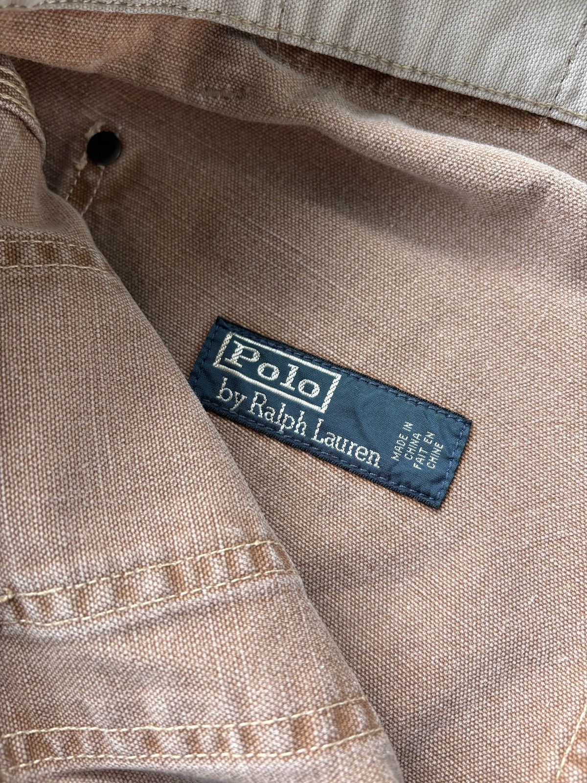 Polo Ralph Lauren Vintage 1990s Polo Double Knee Carpenter Pants Size US 36 / EU 52 - 6 Thumbnail