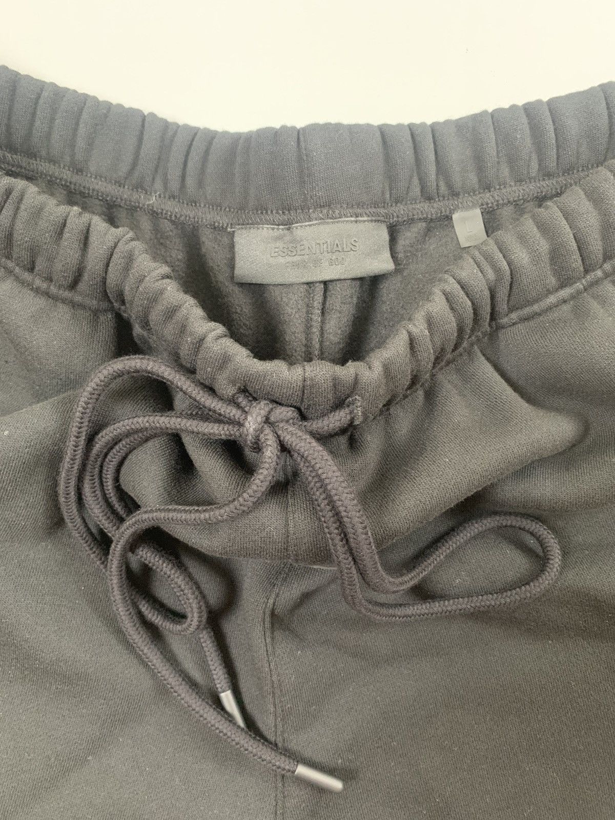 Fear of God Essentials Jet Black running shorts size Large Size US 34 / EU 50 - 3 Thumbnail