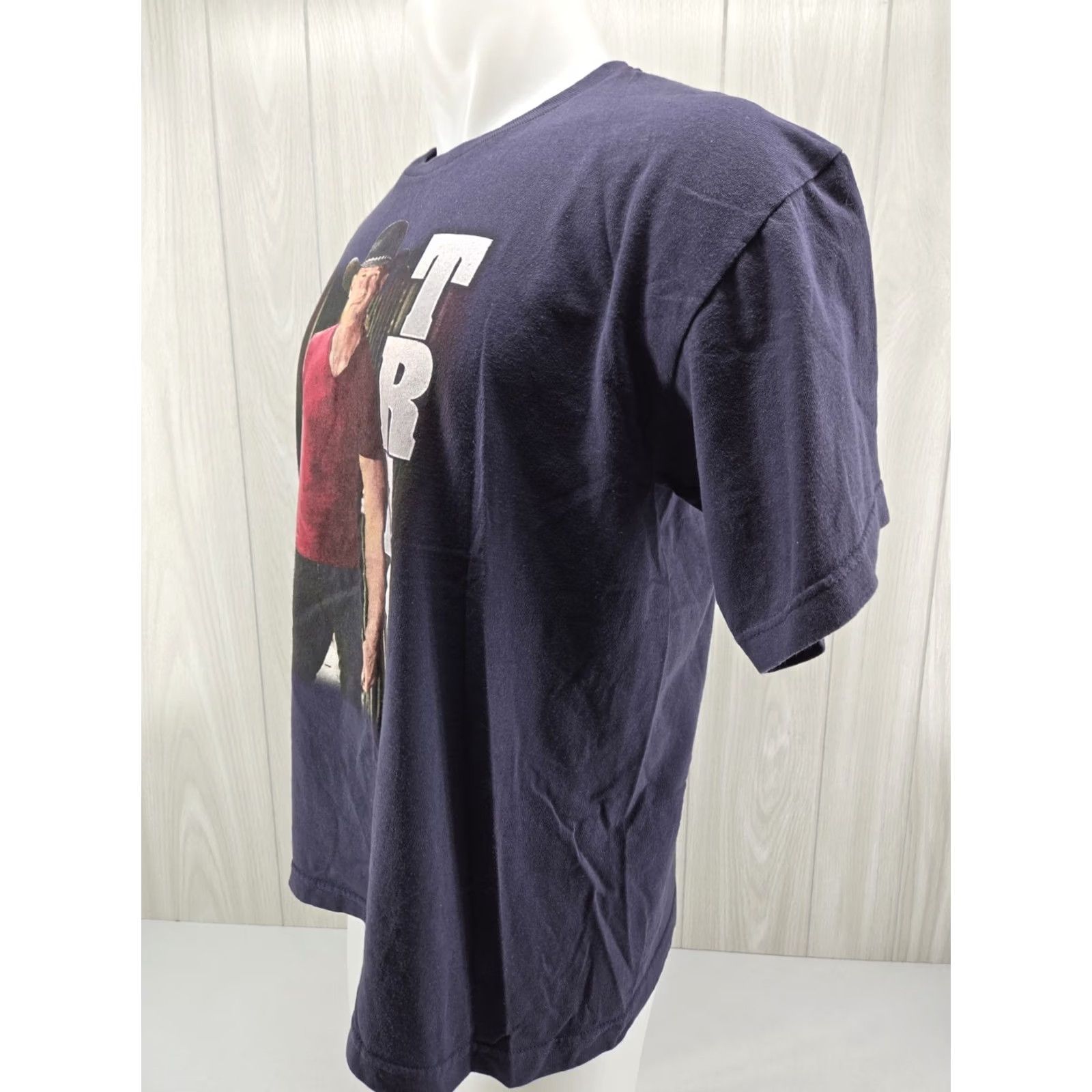 Vintage Trace Adkins 2016 Tour Dual Sided Concert T-Shirt Men’s L Blue Size US L / EU 52-54 / 3 - 4 Thumbnail