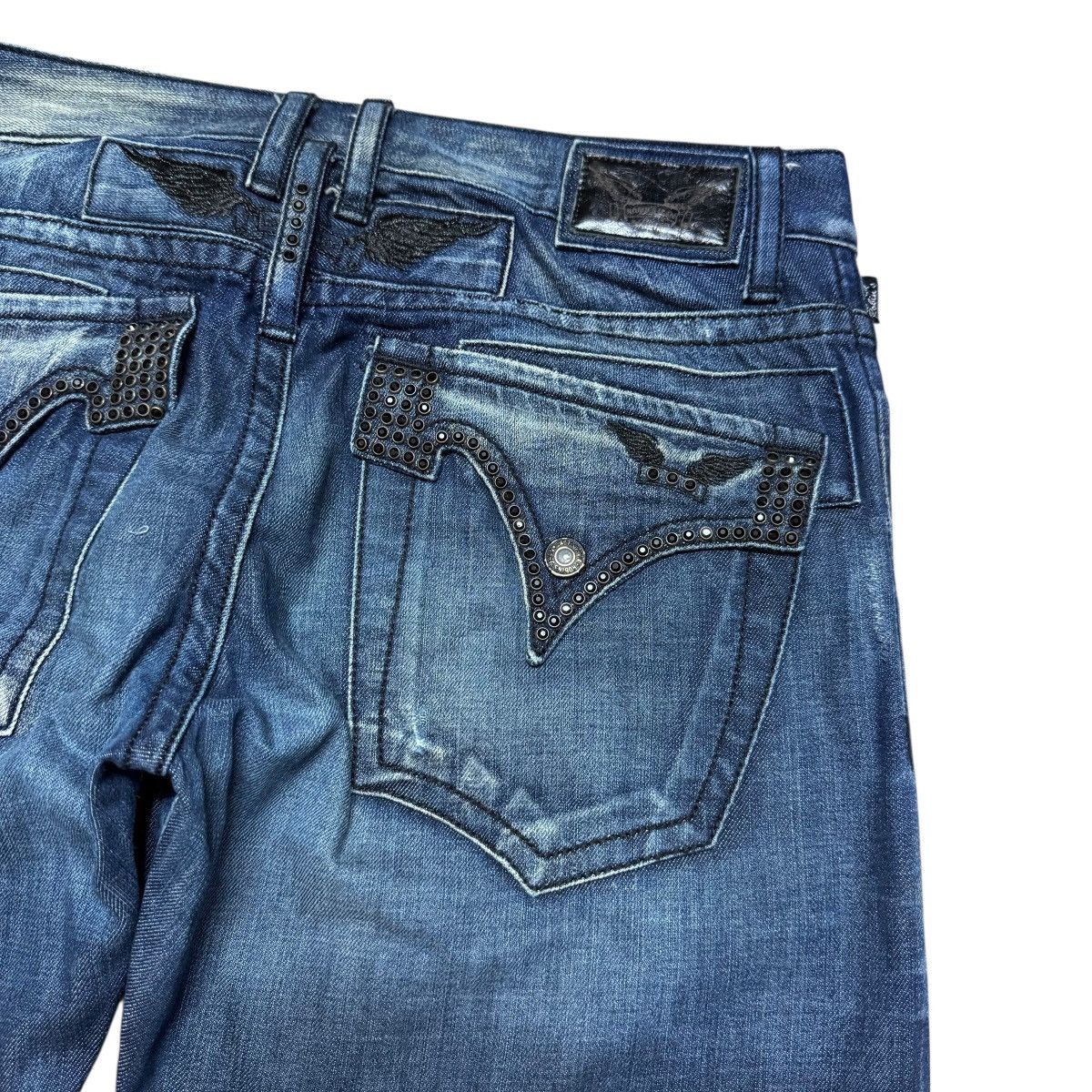 Robins Jeans Robins Jeans R Pocket Denim Jeans Size US 34 / EU 50 - 12 Thumbnail
