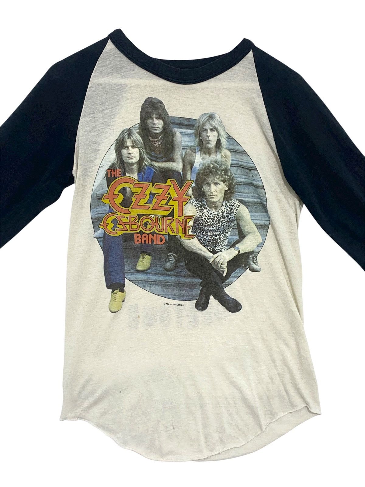 Ozzy Osbourne Ozzy Osbourne Vintage 82' Tour T-shirt Size US M / EU 48-50 / 2 - 2 Thumbnail