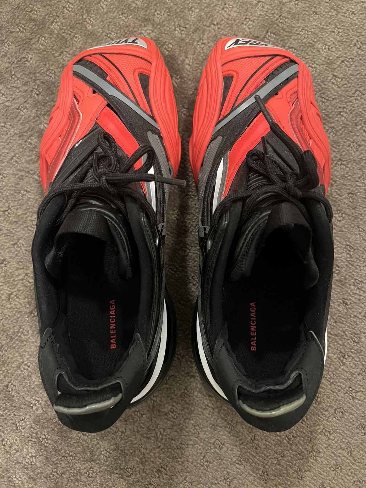 Balenciaga Balenciaga Tyrex Red sneakers Size US 8 / IT 38 - 8 Thumbnail
