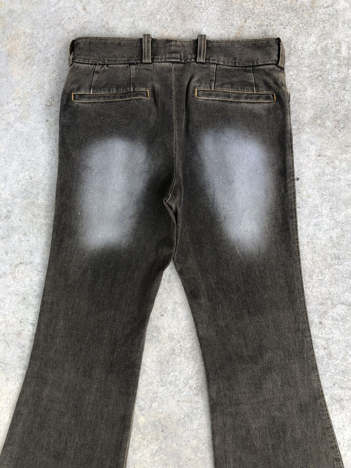 Tornado Mart Tornado Mart Flared Jeans Distressed Jeans Size US 30 / EU 46 - 8 Thumbnail