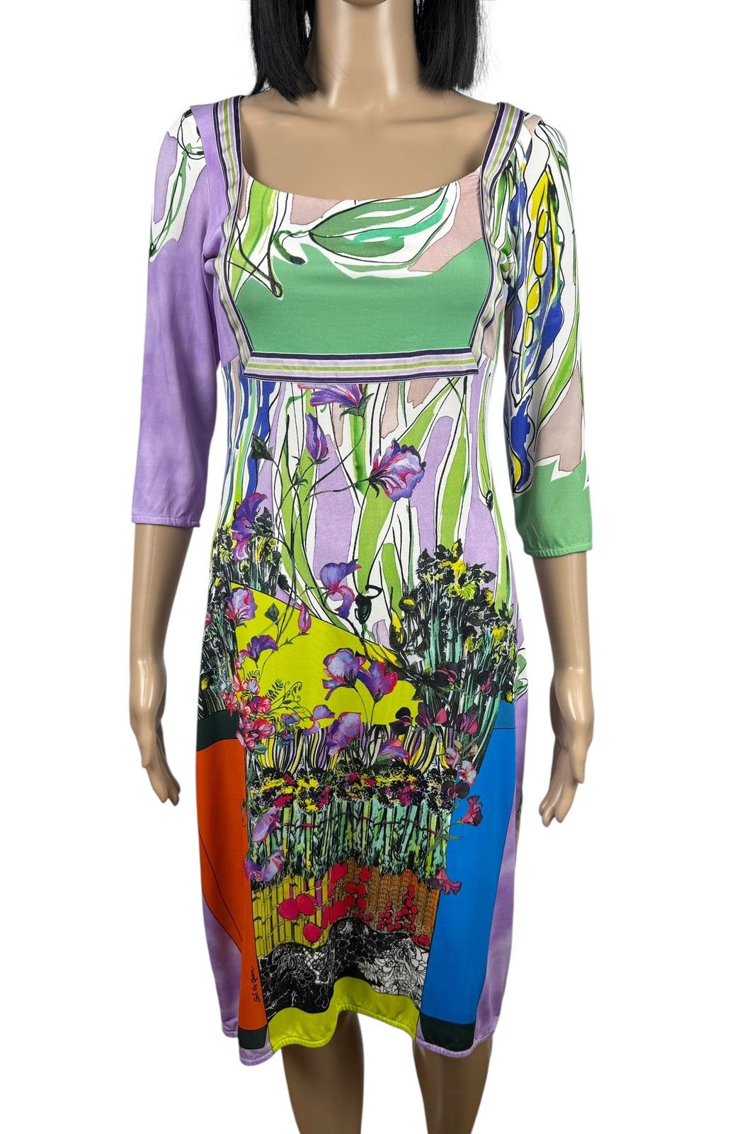 Other Save the Queen Printed Dress Made In Italy Size S Size S / US 4 / IT 40 - 3 Thumbnail
