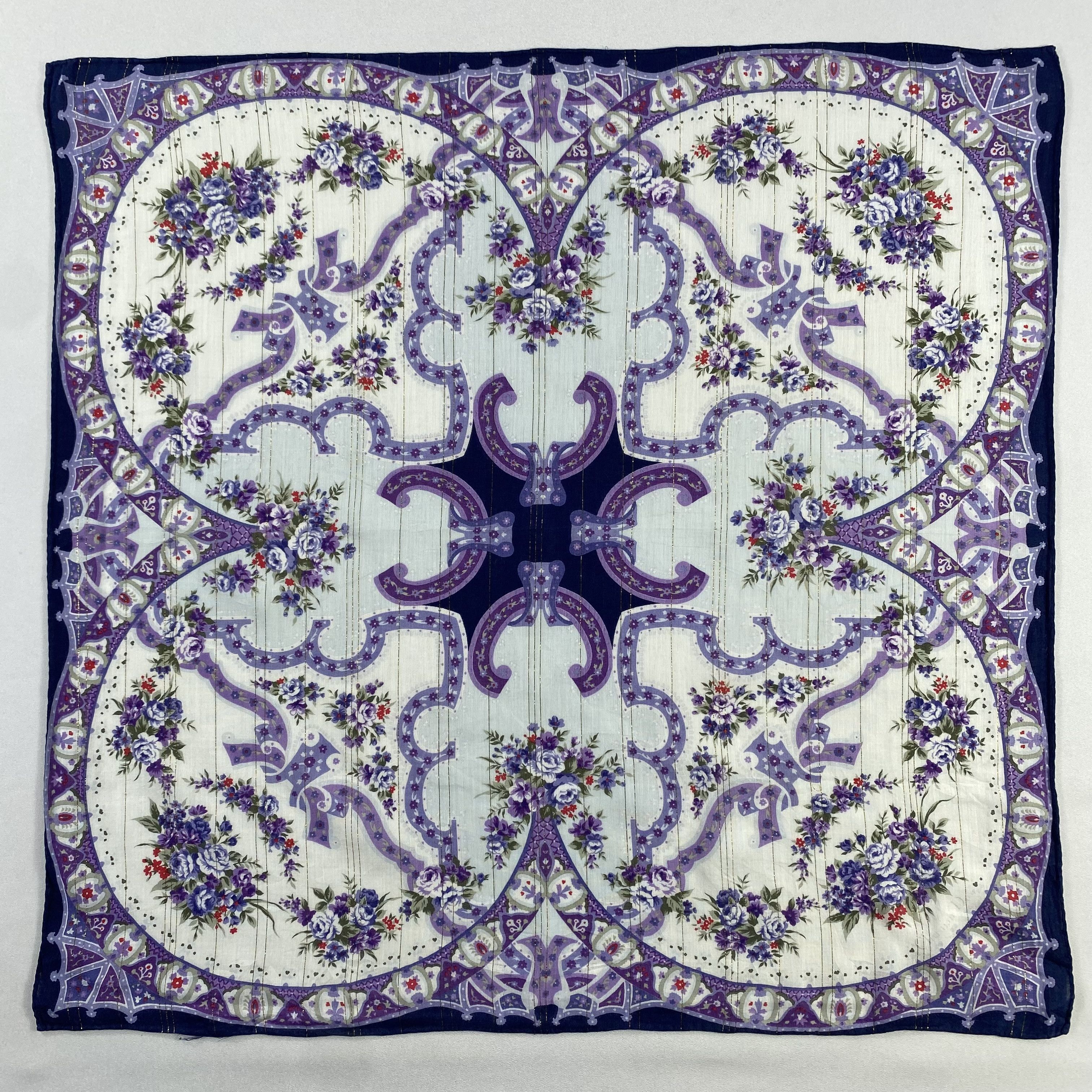 Vintage Christian Dior Monsieur Handkerchief / Neckerchief-P1258 Size ONE SIZE - 1 Thumbnail