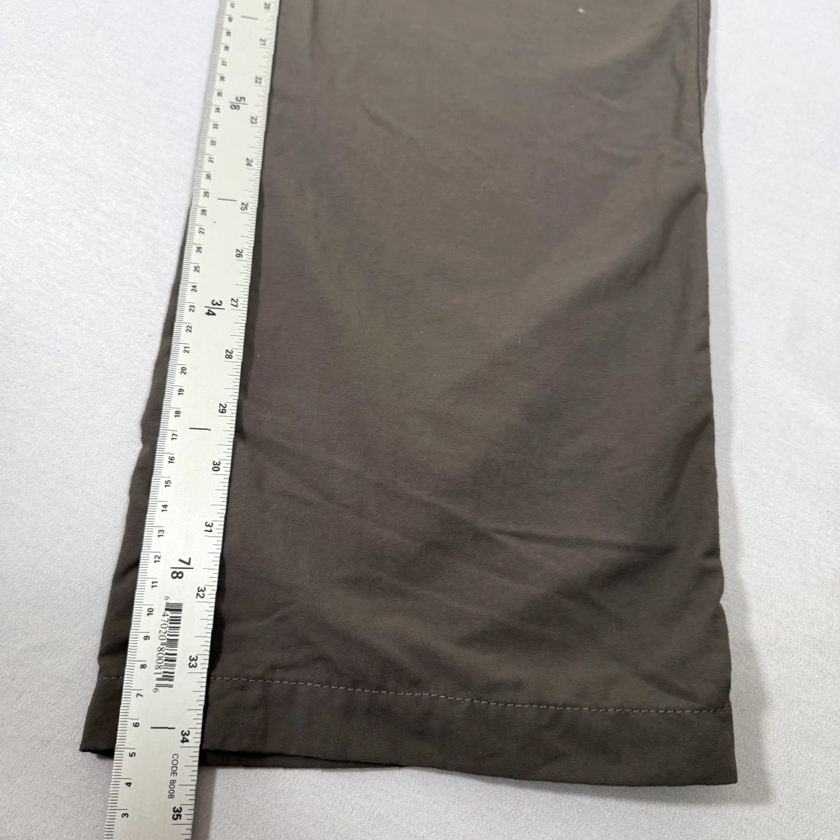 Vintage Clothing Arts Pants Mens 38x34 Brown P Cubed Pick Pocket Proof Cargo Travel Size US 38 / EU 54 - 4 Thumbnail