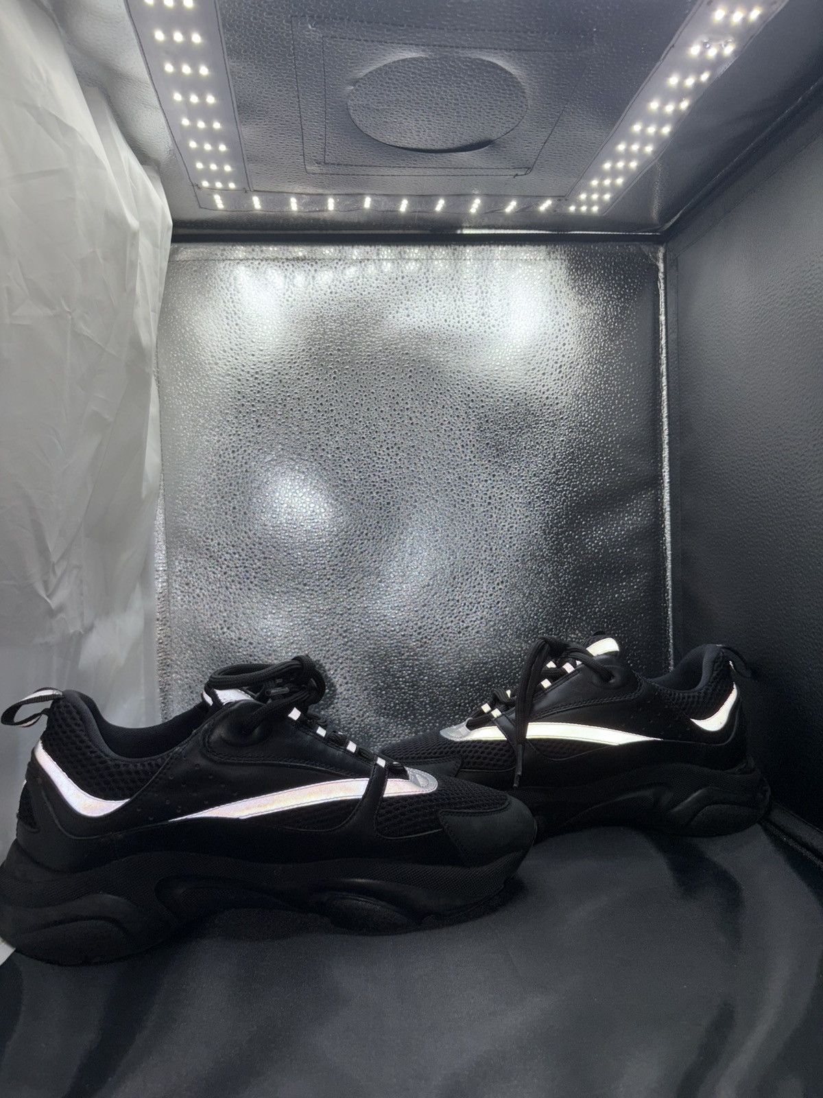 Dior Dior B22 Black Silver Size US 11 / EU 44 - 5 Thumbnail