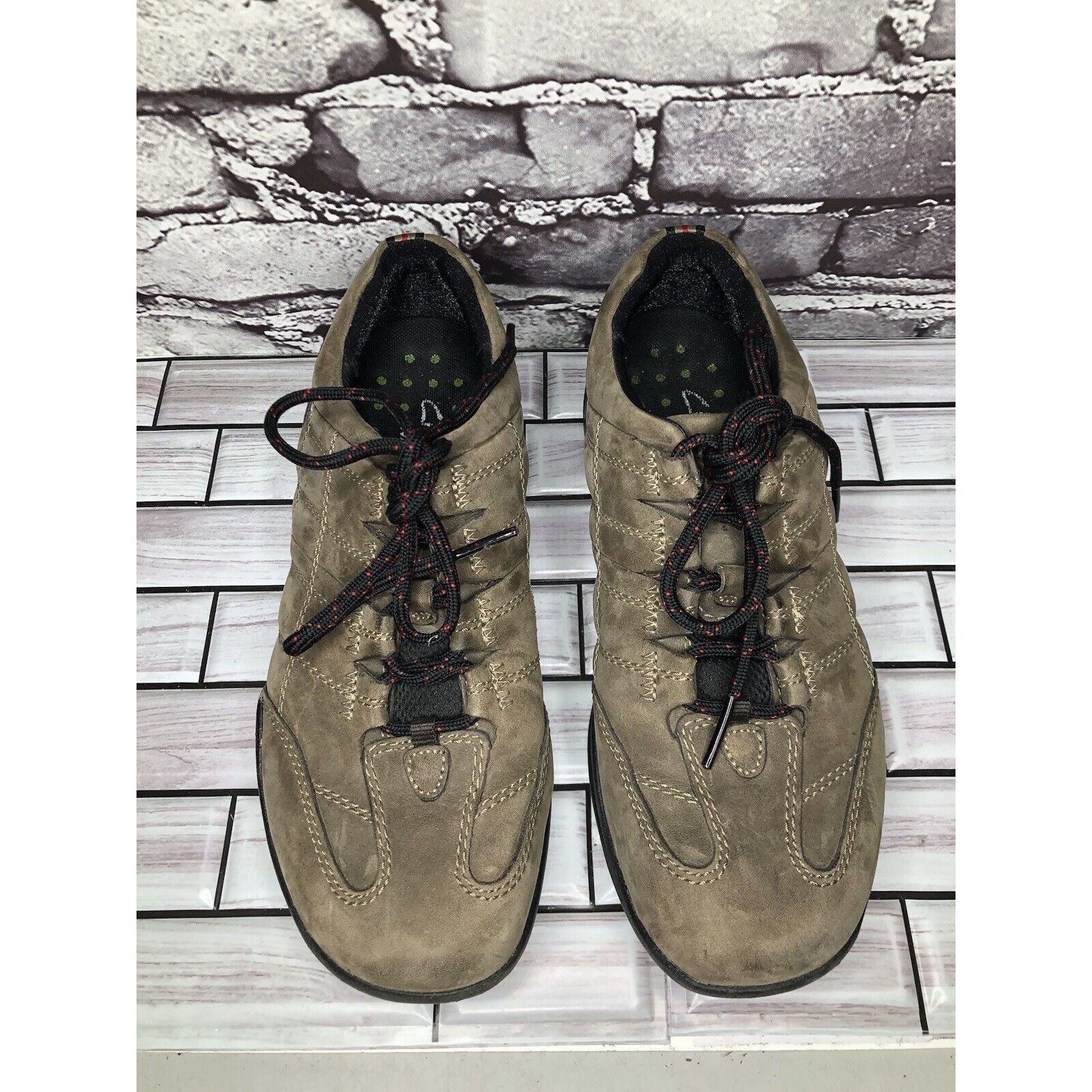 Clarks Clarks Wave Brown Suede Leather Casual Comfort Walking Shoes Size US 7.5 / EU 40-41 - 14 Thumbnail