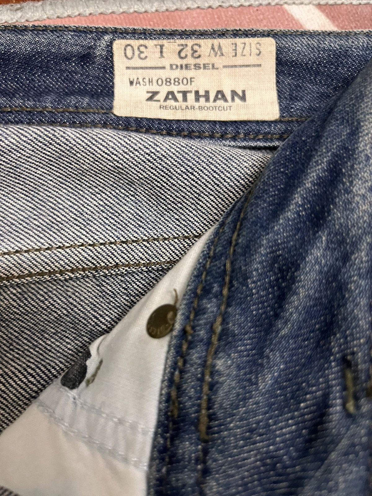 Diesel Diesel Zathan Bootcut Flare Jeans Size US 34 / EU 50 - 10 Thumbnail