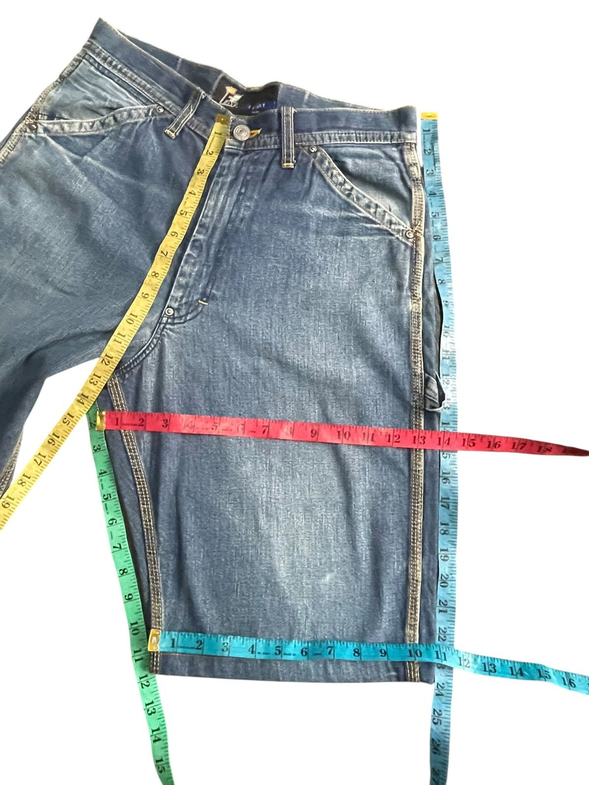 Fat Tokyo × Japanese Brand × Vintage Vintage Fat Tokyo Denim Short Size US 32 / EU 48 - 9 Thumbnail