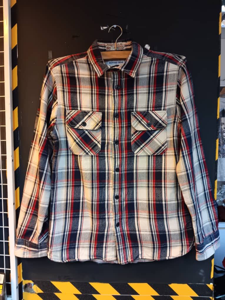 DENIME GEAR BY DENIME FLANNEL SHIRT