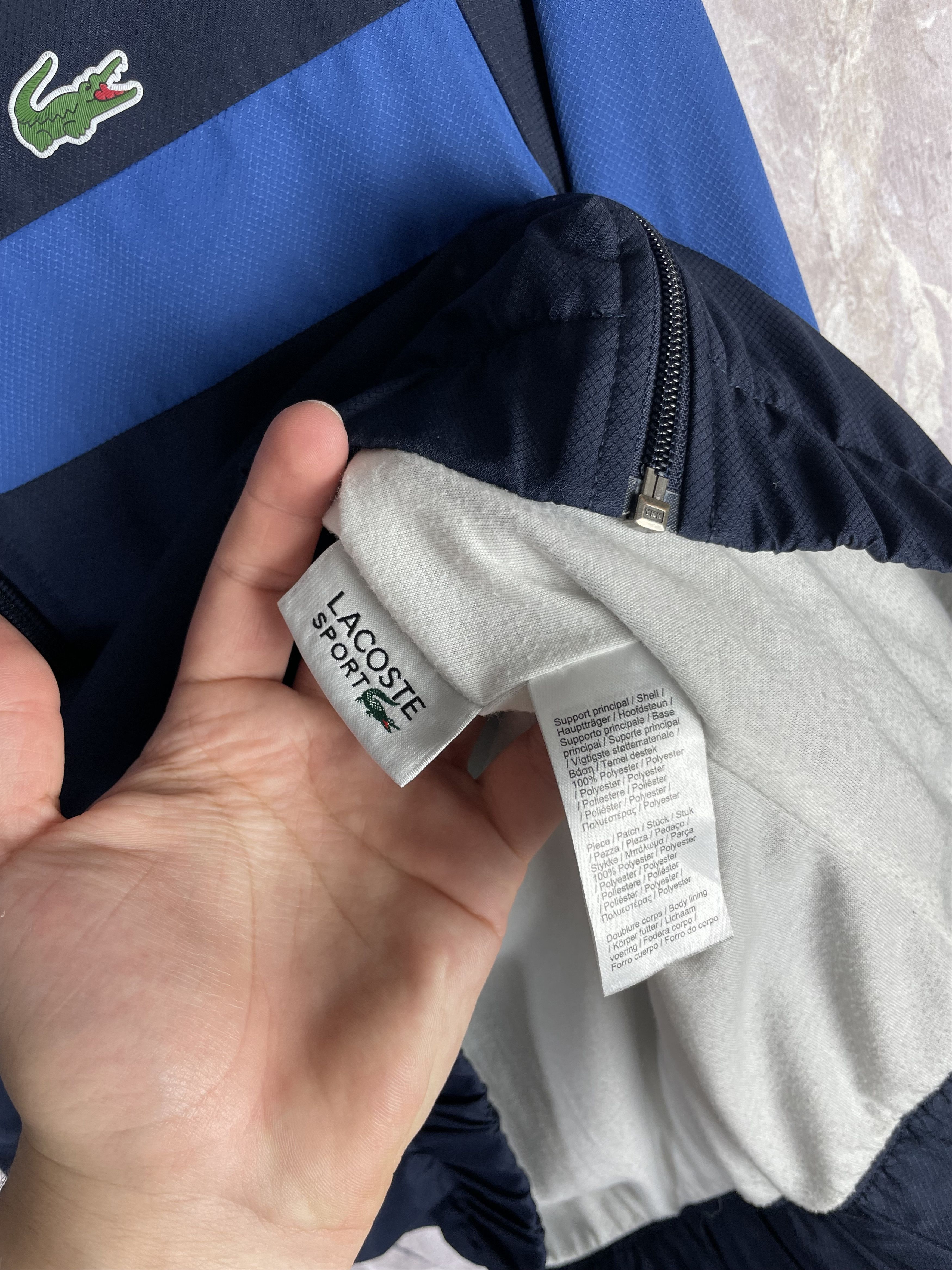 Lacoste Vintage Lacoste Track Jacket Size US L / EU 52-54 / 3 - 8 Thumbnail
