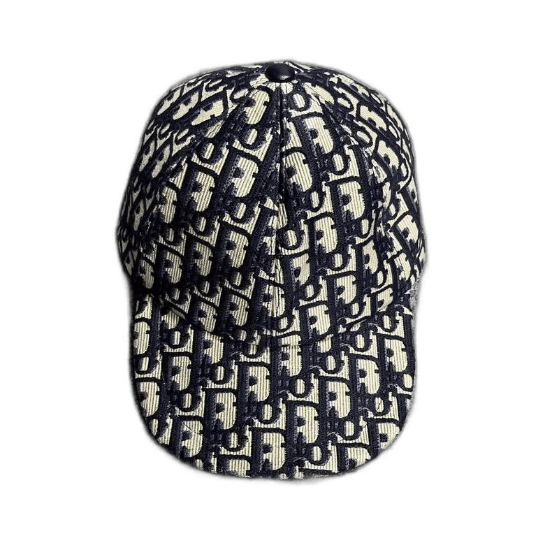 Dior Dior Blue Lambskin Duckbill Hat Size ONE SIZE - 1 Thumbnail