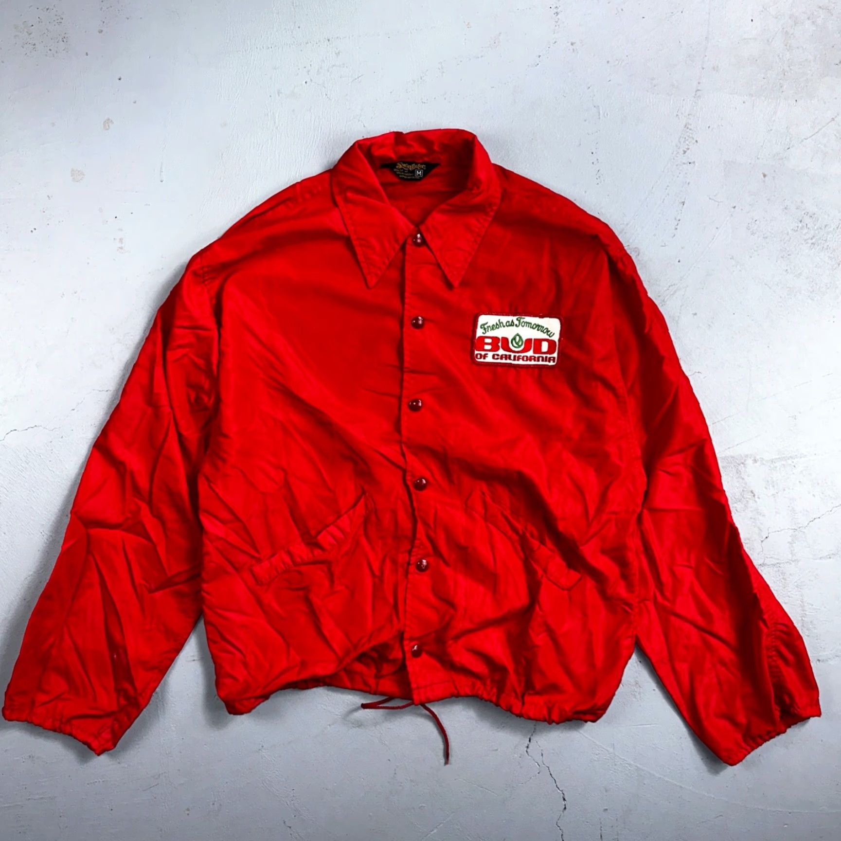 Coach VINTAGE Swingster Coach Jacket Nylon VTG 1970s Windbreaker Red M Men Shirt/Coat Size US M / EU 48-50 / 2 - 3 Thumbnail