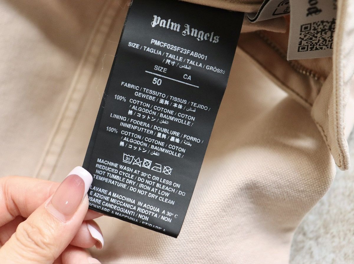 Palm Angels Palm Angles beige chino pants Size US 36 / EU 52 - 10 Thumbnail