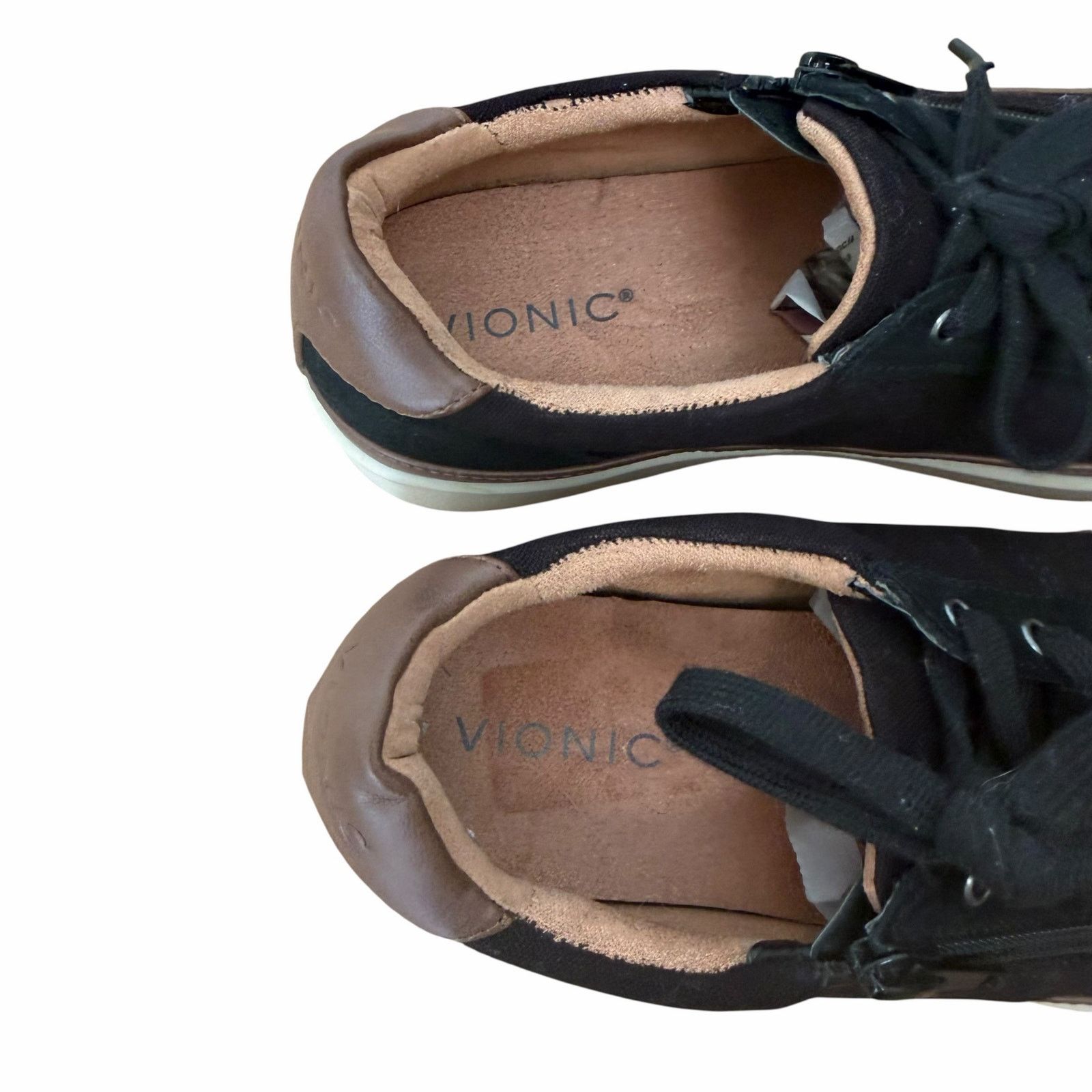 Vionic Vionic Black Suede Mayra Sneakers Sz 8 Size US 8 / IT 38 - 2 Thumbnail
