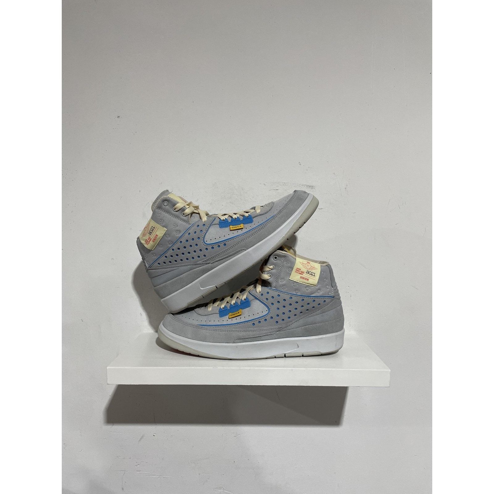 Jordan Brand JORDAN 2 RETRO UNION GREY FOG SIZE 10.5 PREOWNED Size US 10.5 / EU 43-44 - 1 Thumbnail