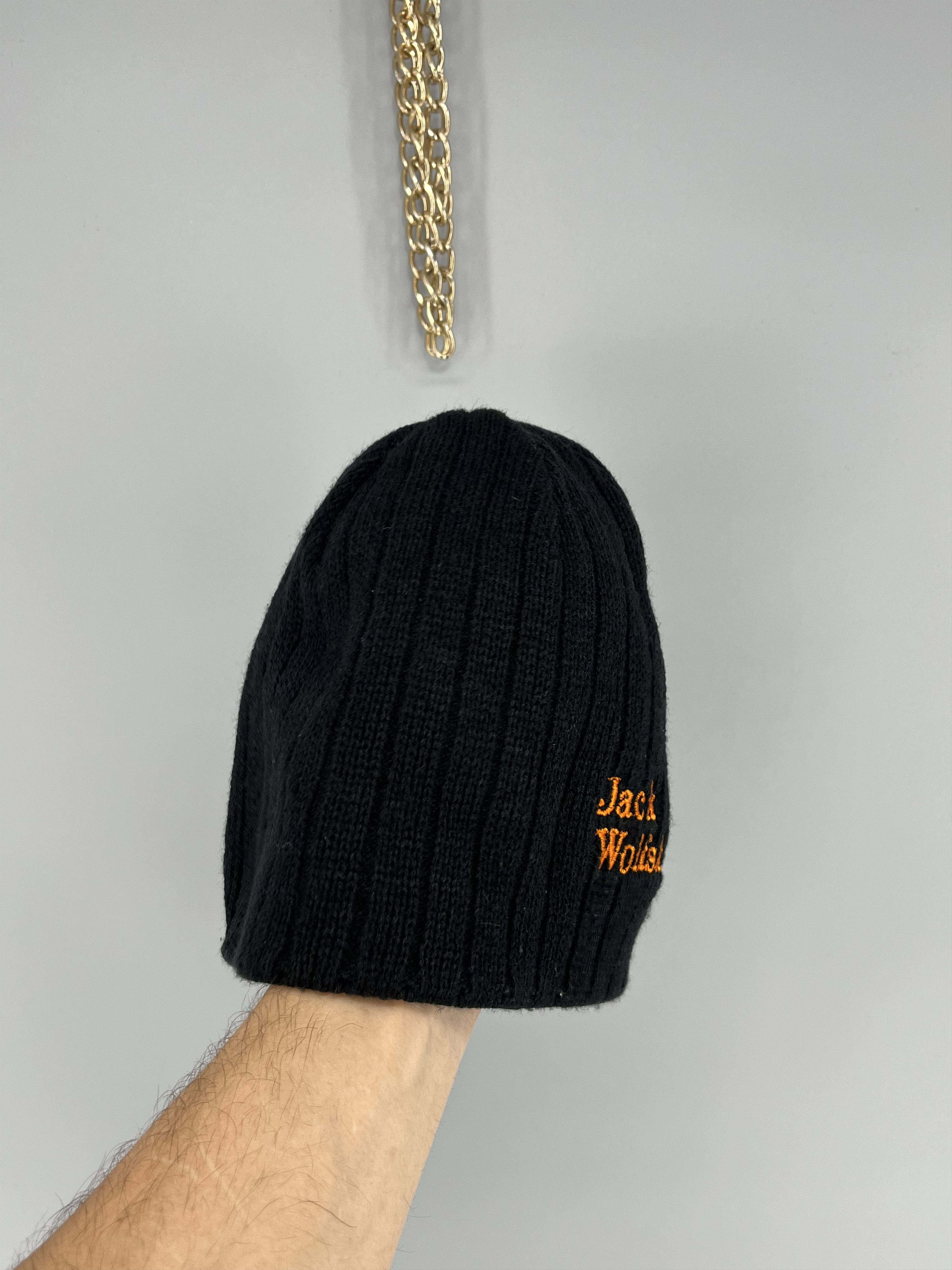 Jack Wolfskin Vintage Jack Wolfskin Big Logo Beanie Hat Streetwear Straigh Size ONE SIZE - 4 Thumbnail