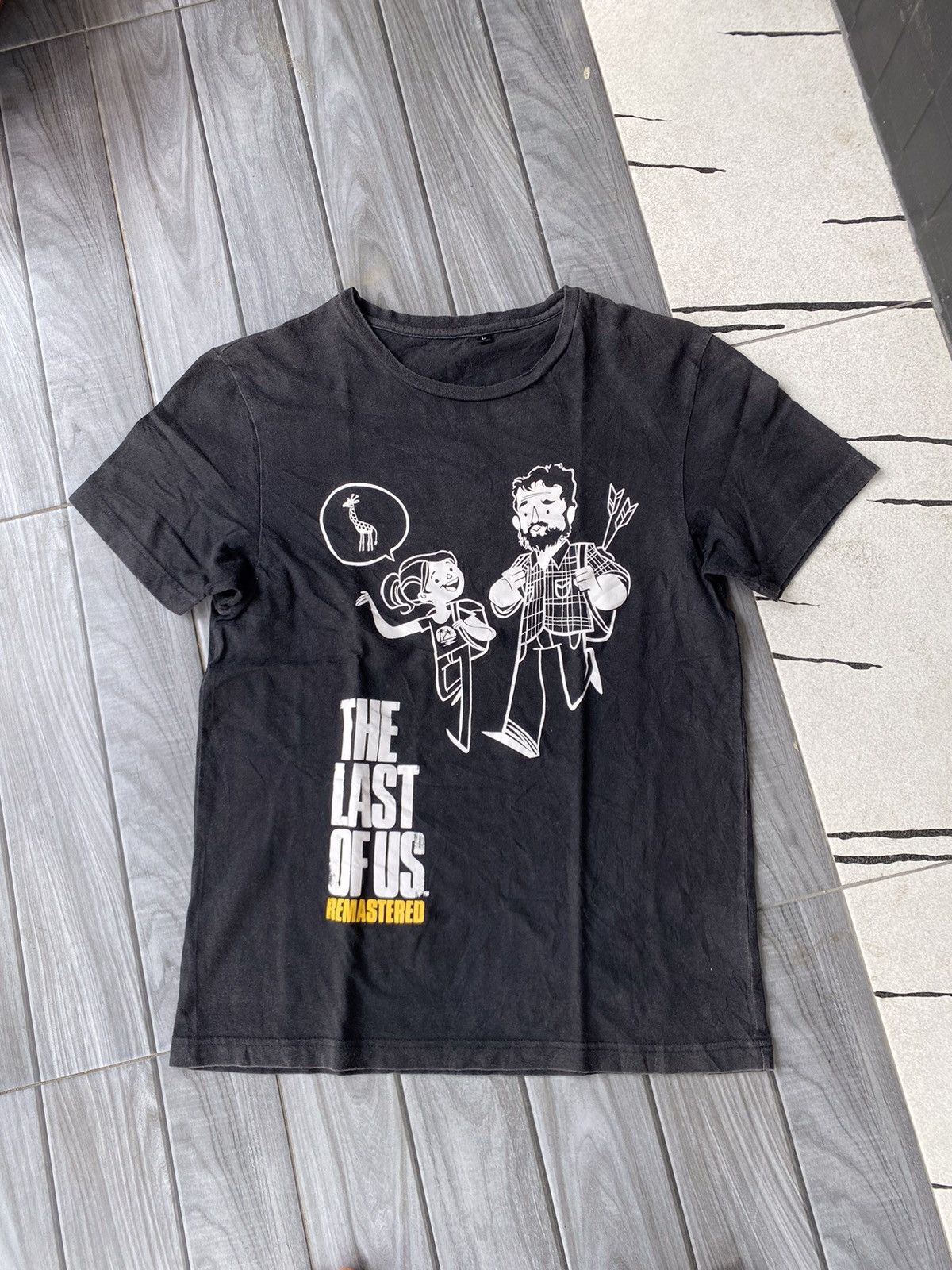 Playstation × The Game Vintage the last of us remastered ps4 promo tee Size US L / EU 52-54 / 3 - 1 Thumbnail