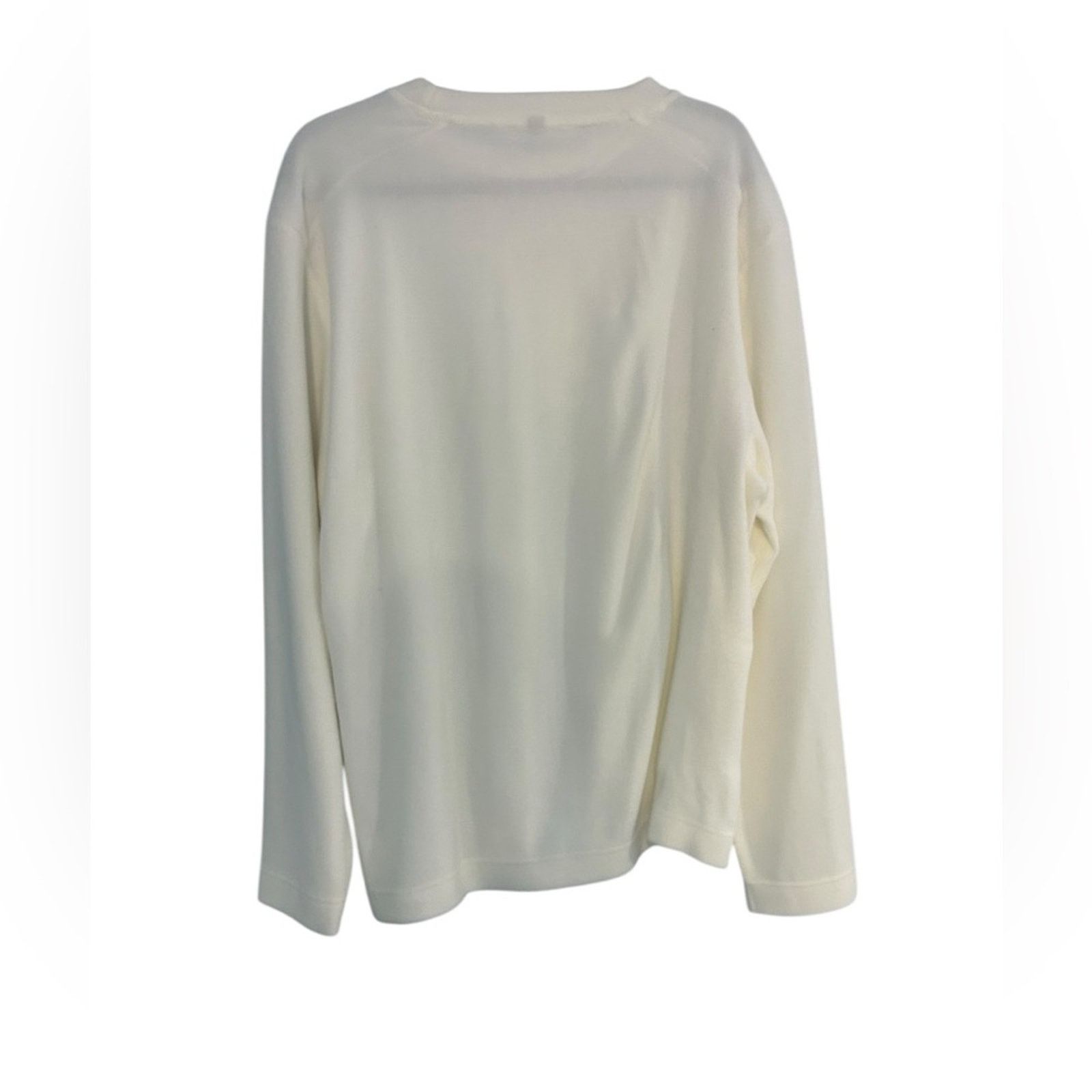 Rains Rains Sweatshirt Cream Fossil Fleece Pullover NWT Large Size US L / EU 52-54 / 3 - 2 Thumbnail