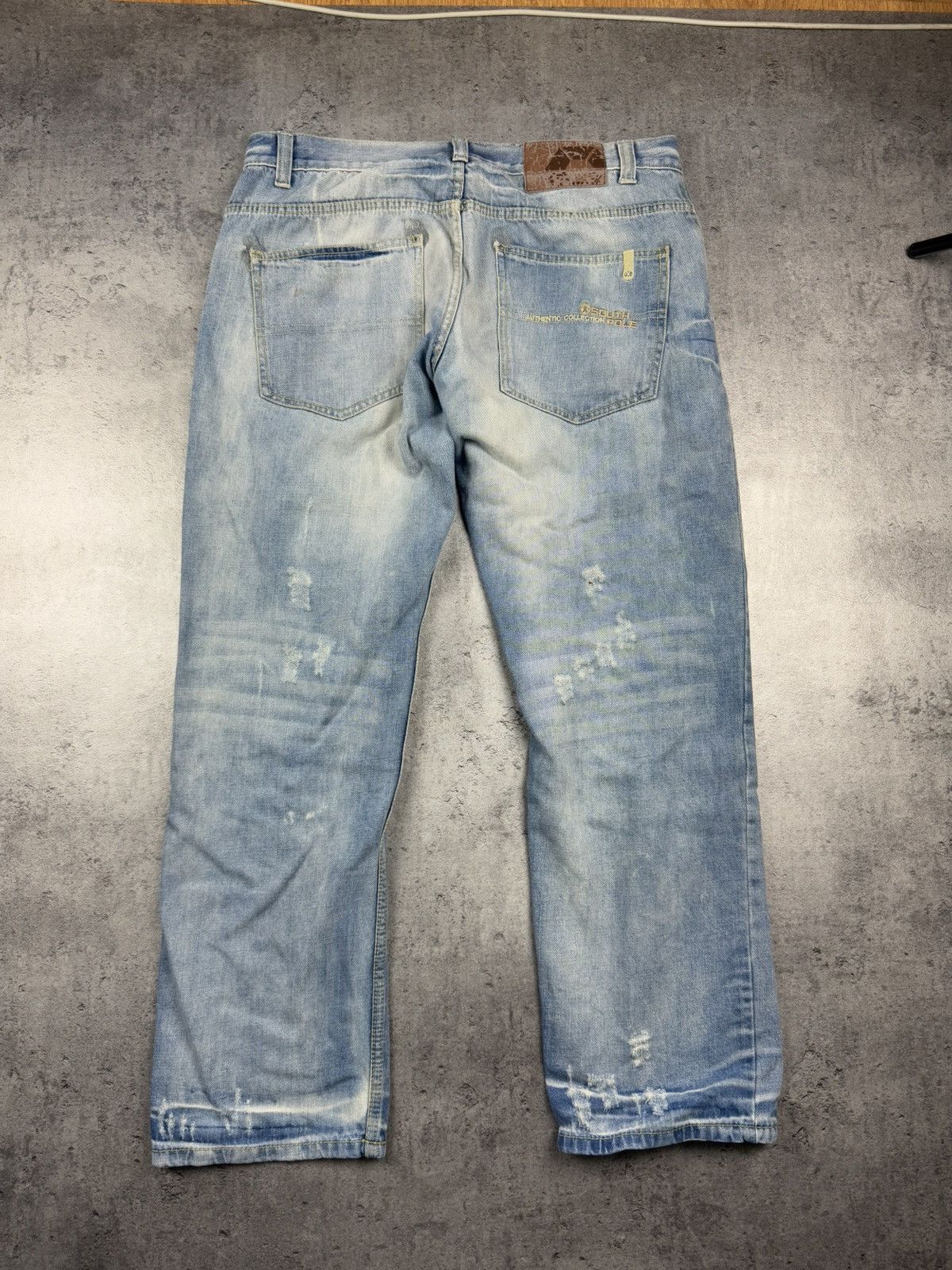 Rap Tees × Southpole × Vintage Southpole jeans baggy pants denim vintage retro rap logo Size US 36 / EU 52 - 1 Thumbnail